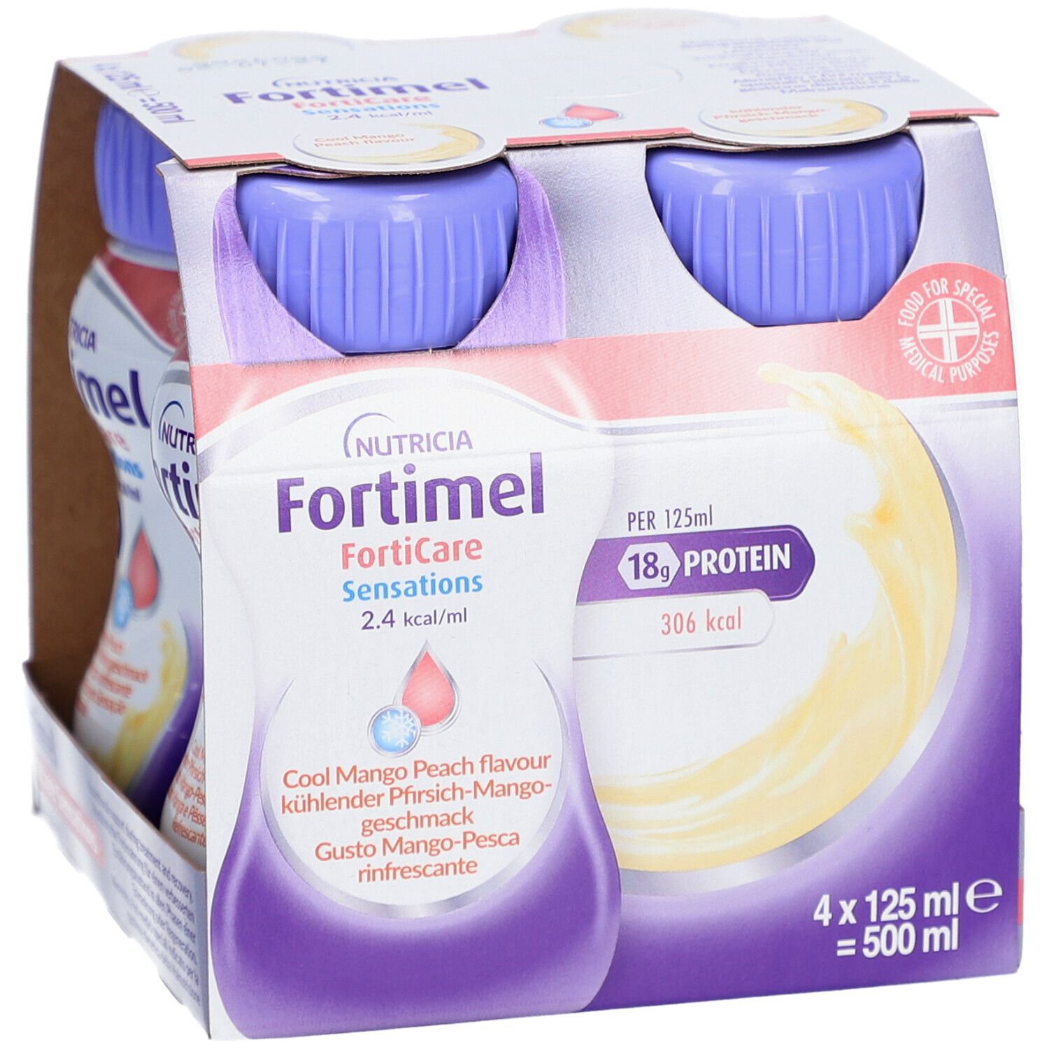 Fortimel FortiCare 2.4 kcal – Hochkalorische, proteinreiche Trinknahrung