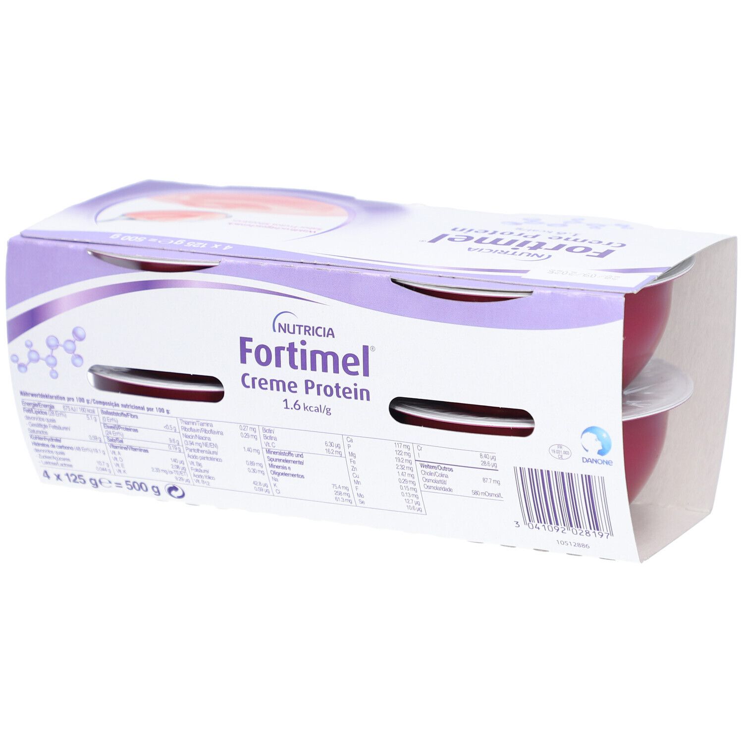 Nutricia Fortimel Creme Protein Waldfrucht
