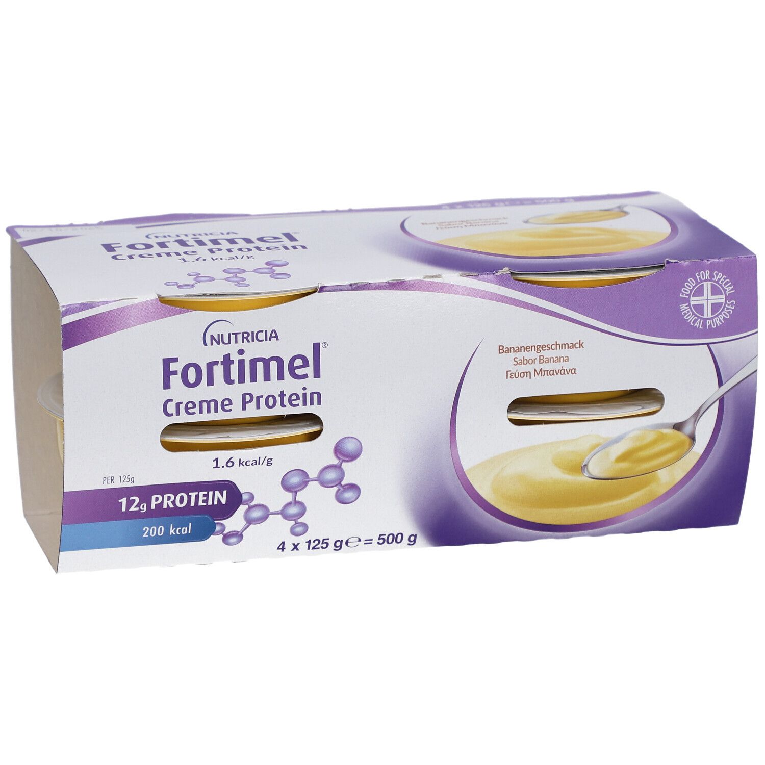 Nutricia Fortimel Creme Protein Erdbeere