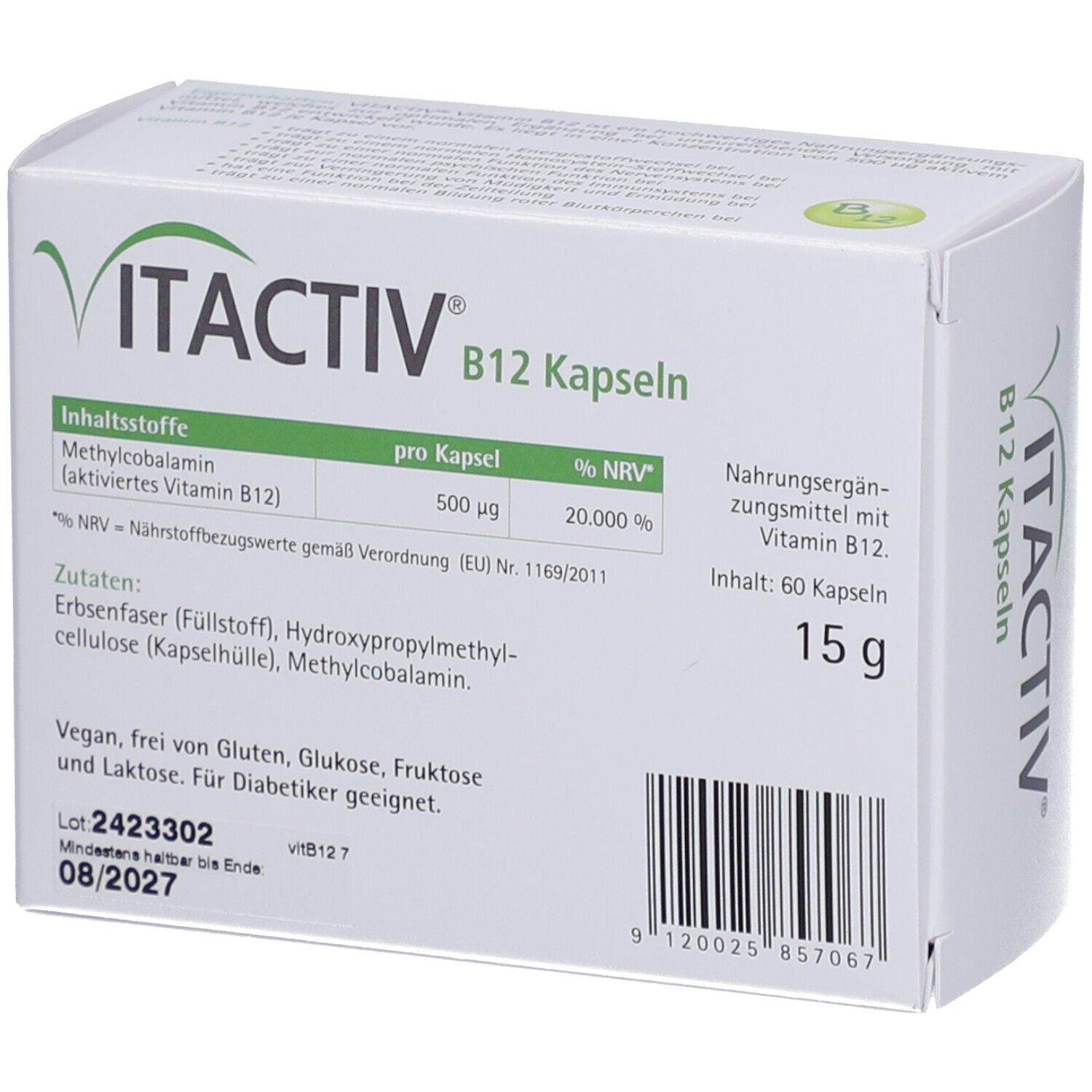 VITACTIV® Vitamin B12 Kapseln