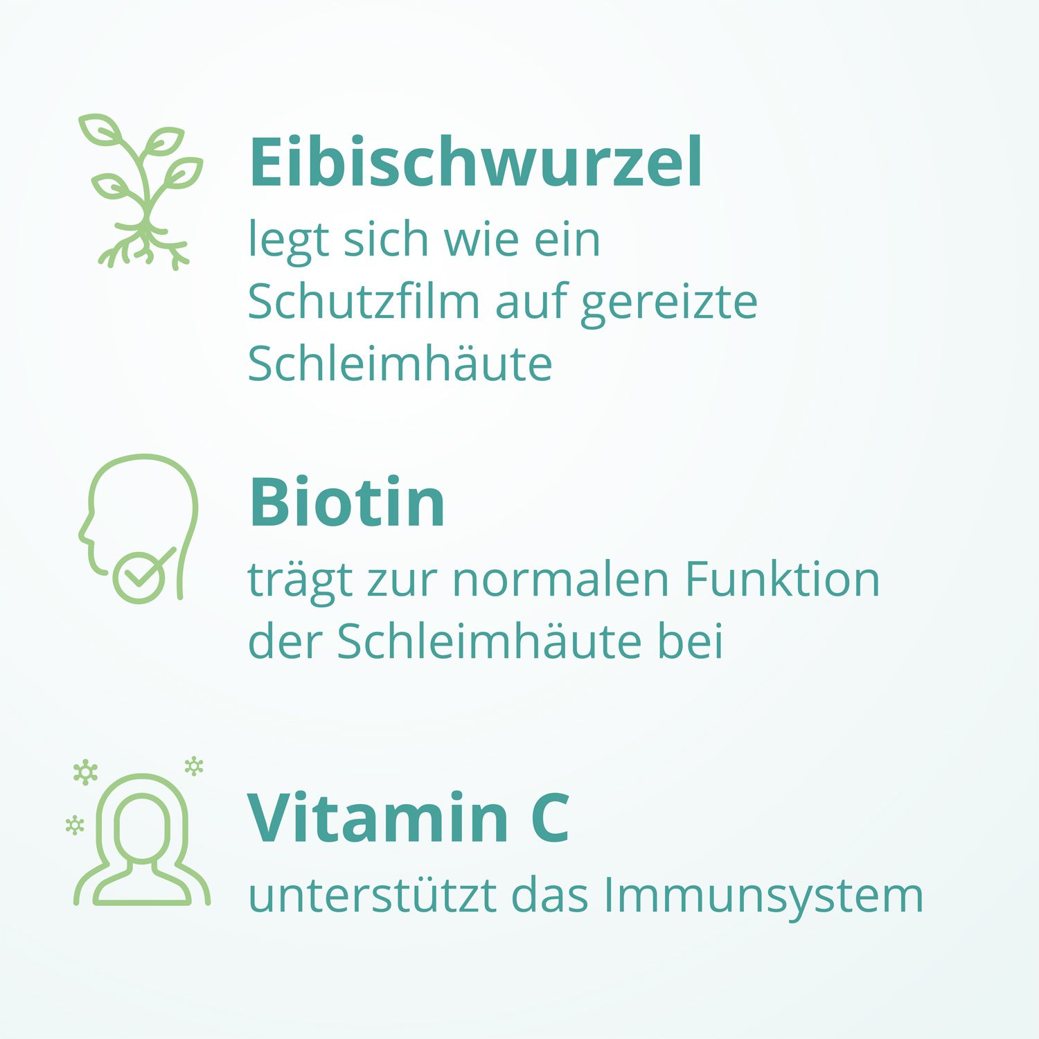Lemocin® ProHYDRO für zwischendurch – Lutschtabletten mit Vitamin C, Biotin und Eibischwurzelextrakt zur Beruhigung und Befeuchtung von Hals und Rachen. Vegan, zuckerfrei, ab 4 Jahren