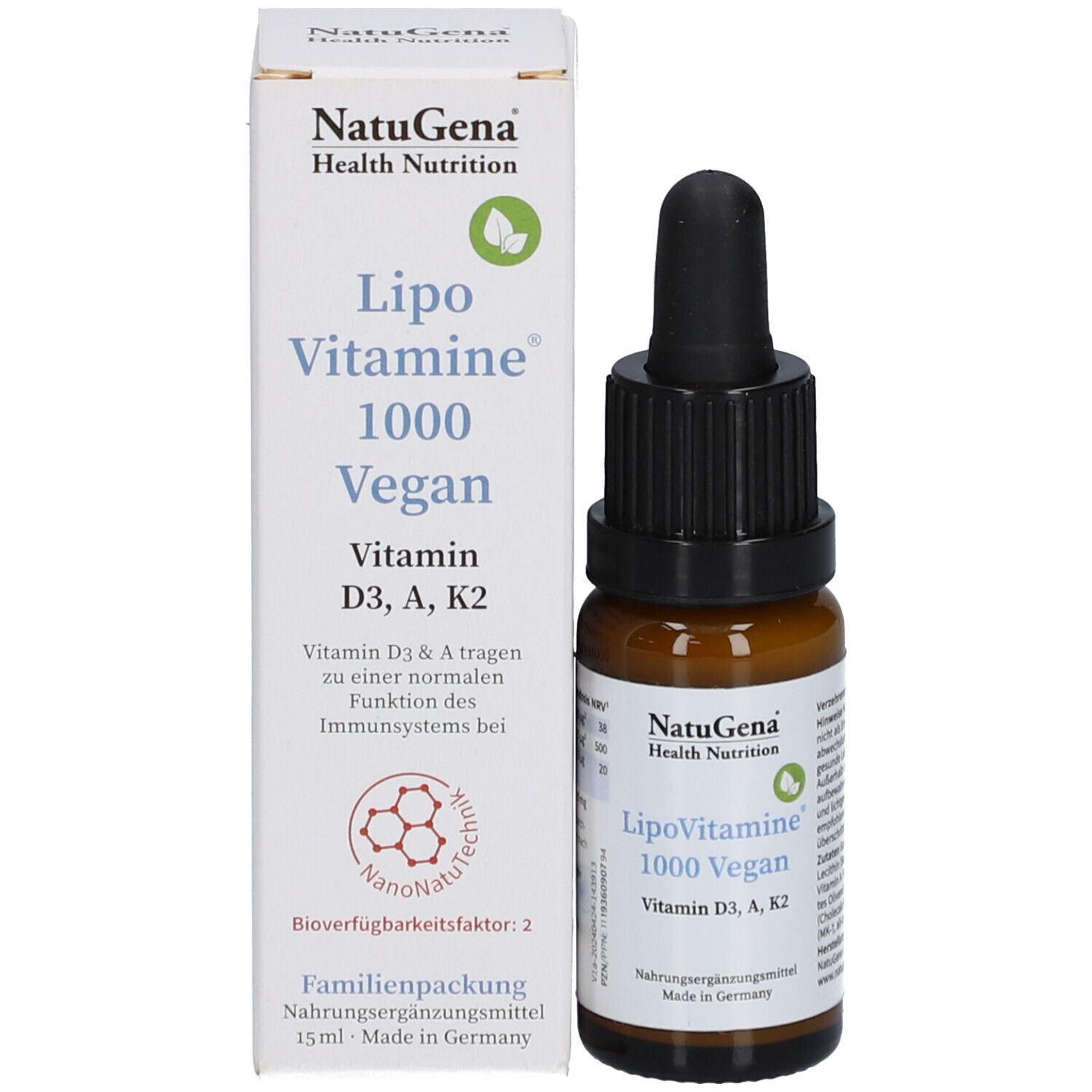 NatuGena LipoVitamine® 1000, Vitamin D3