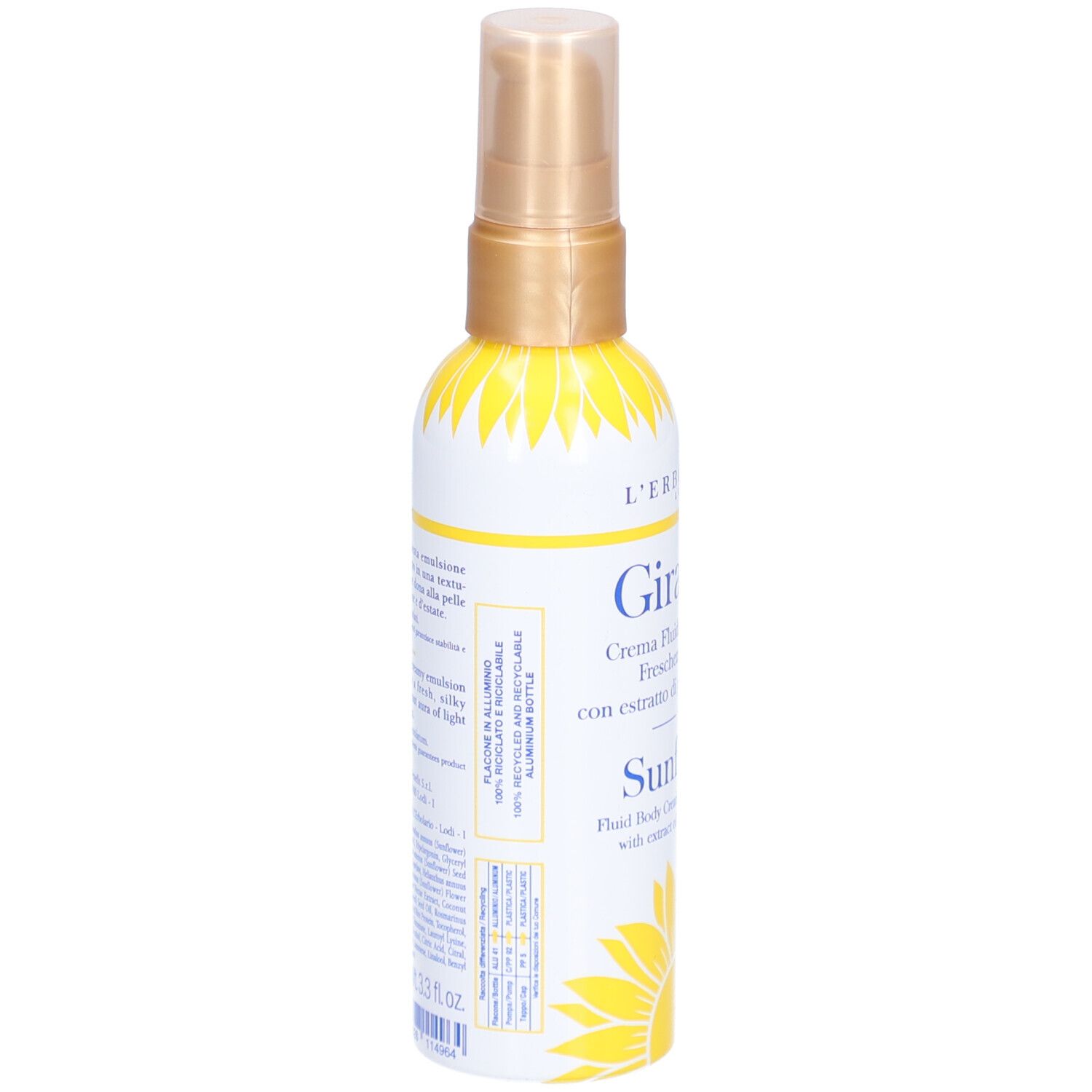 L'Erbolario GIRASOLE Körperlotion