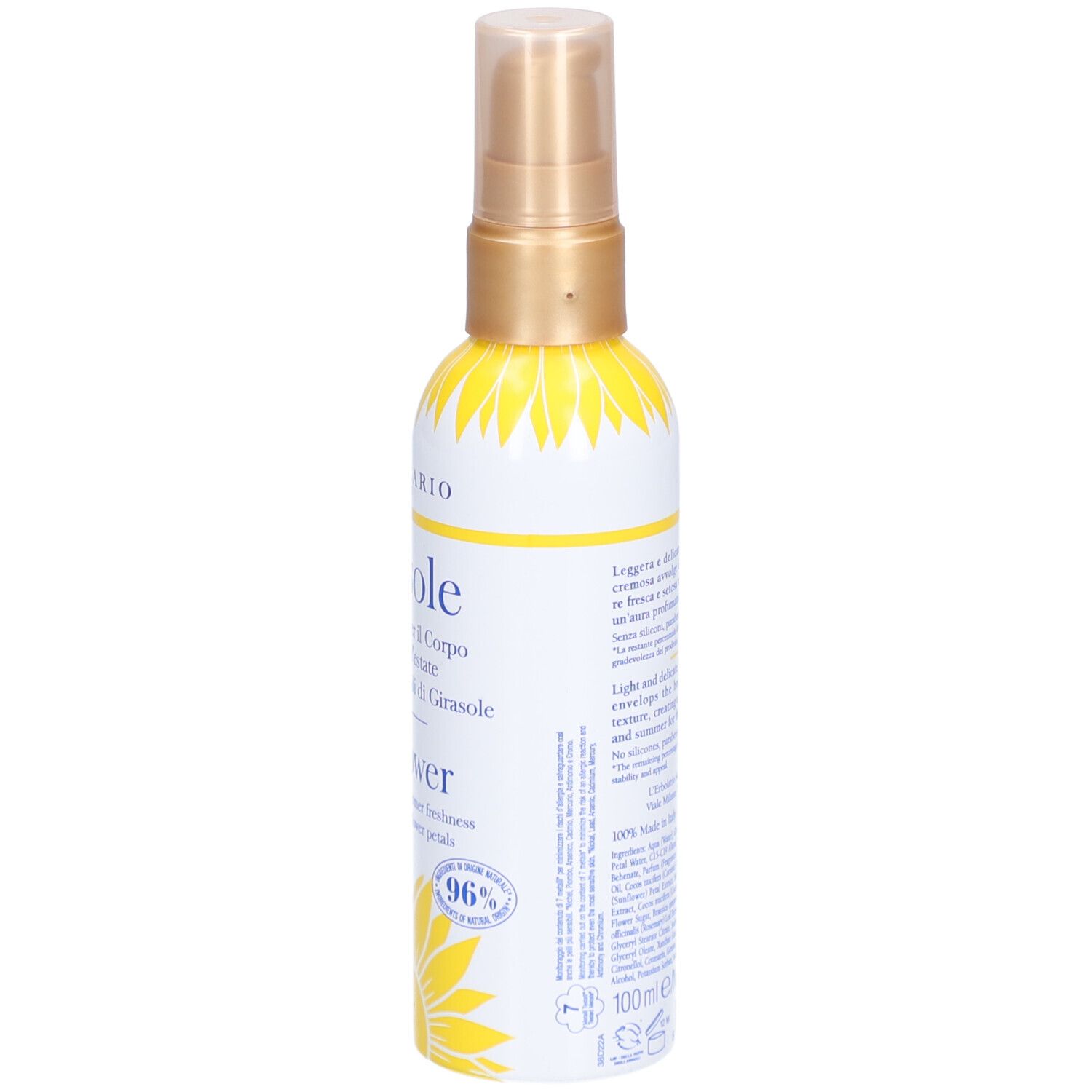 L'Erbolario GIRASOLE Körperlotion