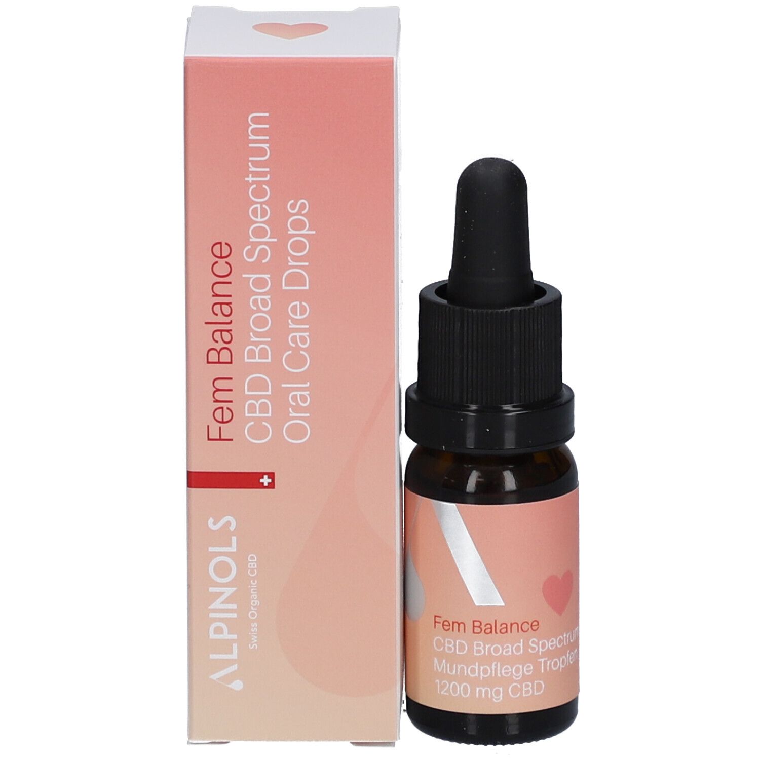 ALPINOLS Fem Balance CBD Öl 12%, Broad Spectrum