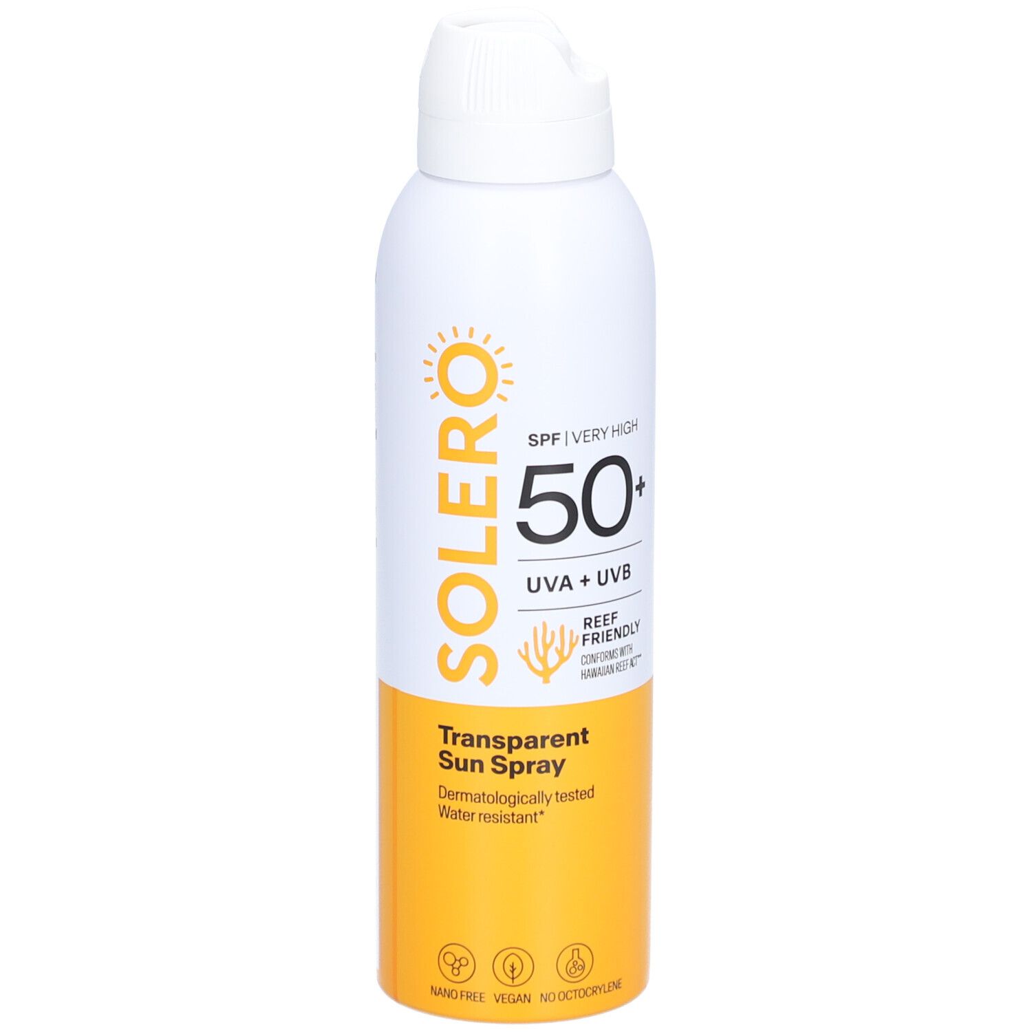 Solero Transparent Sun Spray SPF 50+