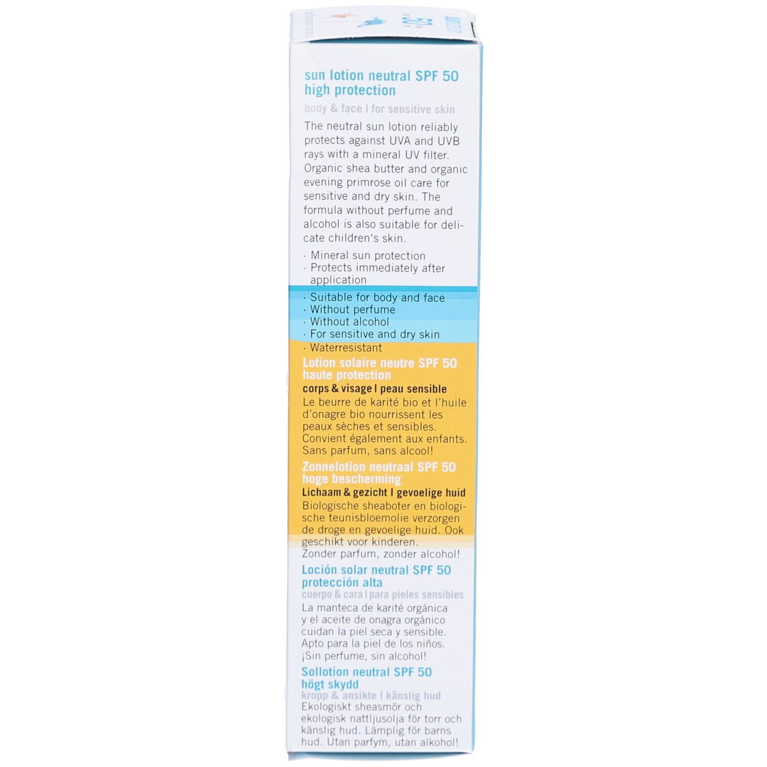 eco cosmetics® Sonnenlotion LSF 50 neutral mineralisch