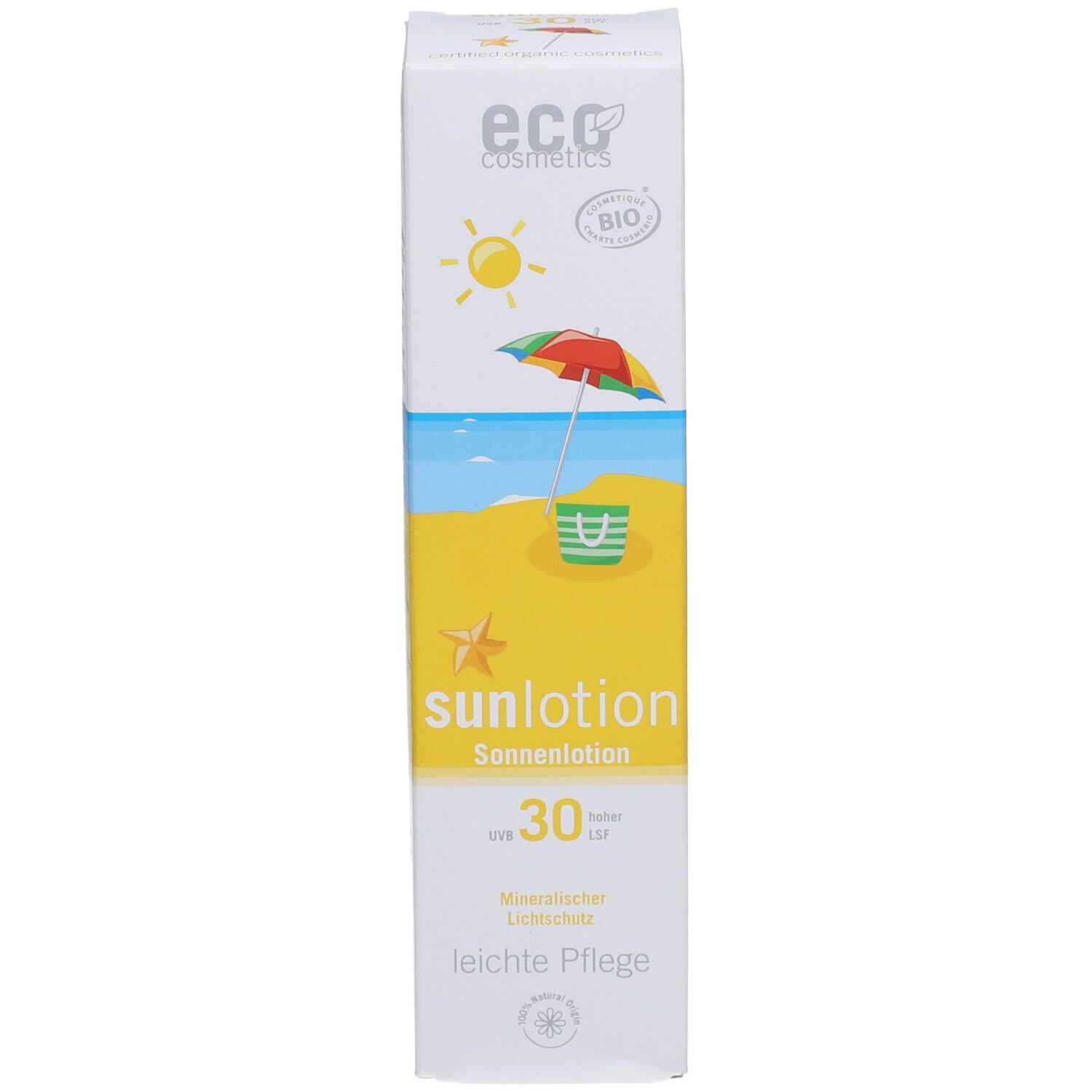 eco cosmetics® Sonnenlotion LSF 30 mineralisch leichte Pflege