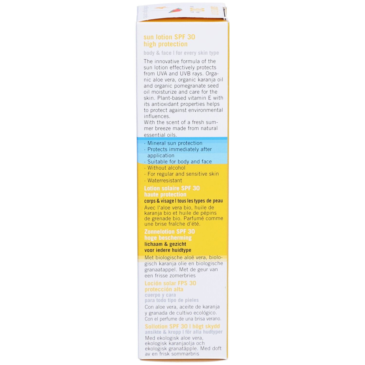 eco cosmetics® Sonnenlotion LSF 30 mineralisch leichte Pflege