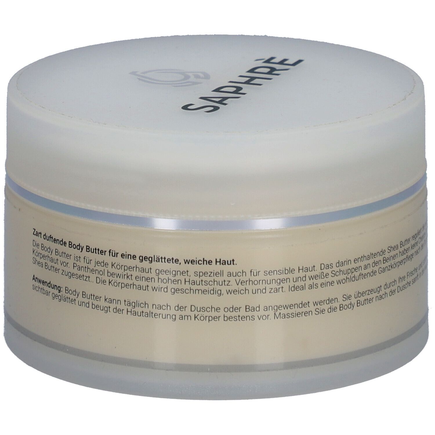 SAPHRÈ Body Butter White Chocolate mit Papaya und Schokolade