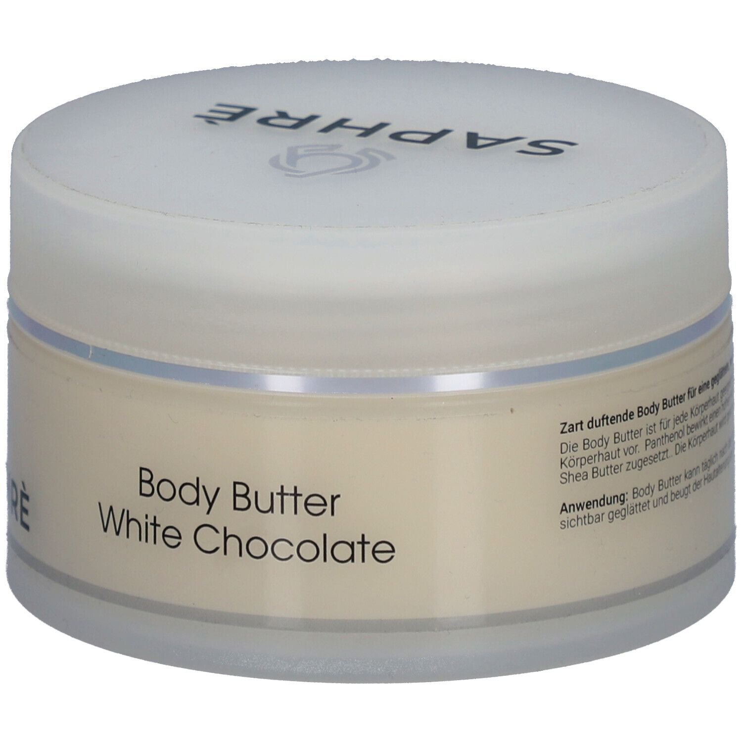 SAPHRÈ Body Butter White Chocolate mit Papaya und Schokolade