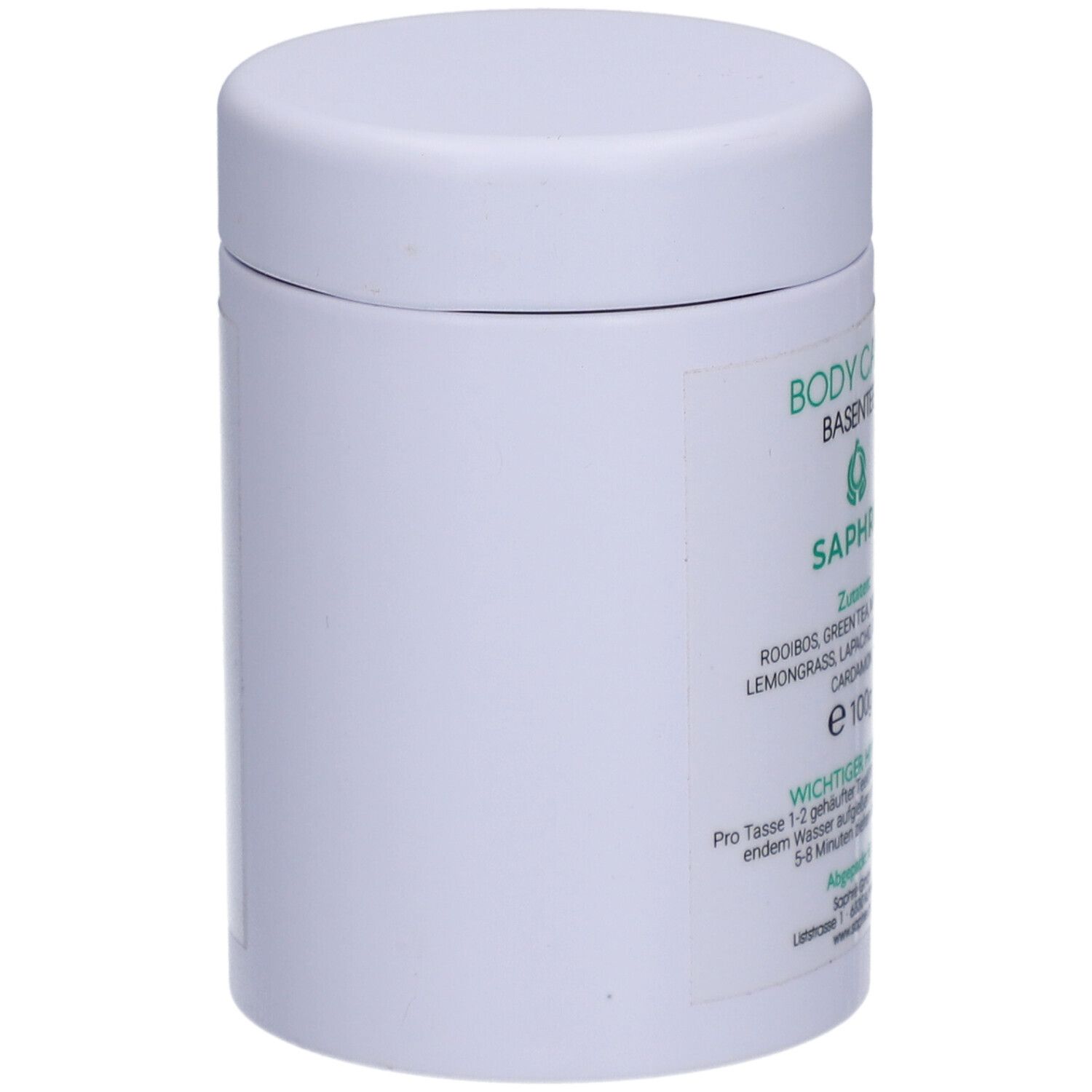 SAPHRÈ Body Care Basentee – Spezialmischung mit Mate und Grüntee