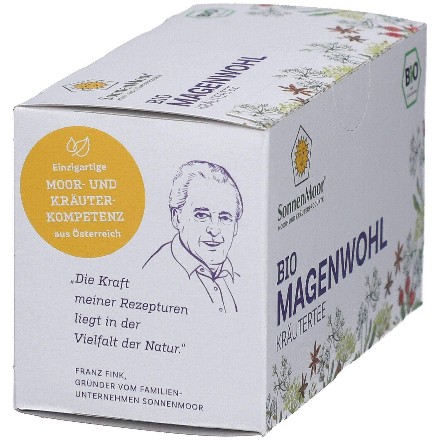 SonnenMoor Bio Magenwohl Kräutertee