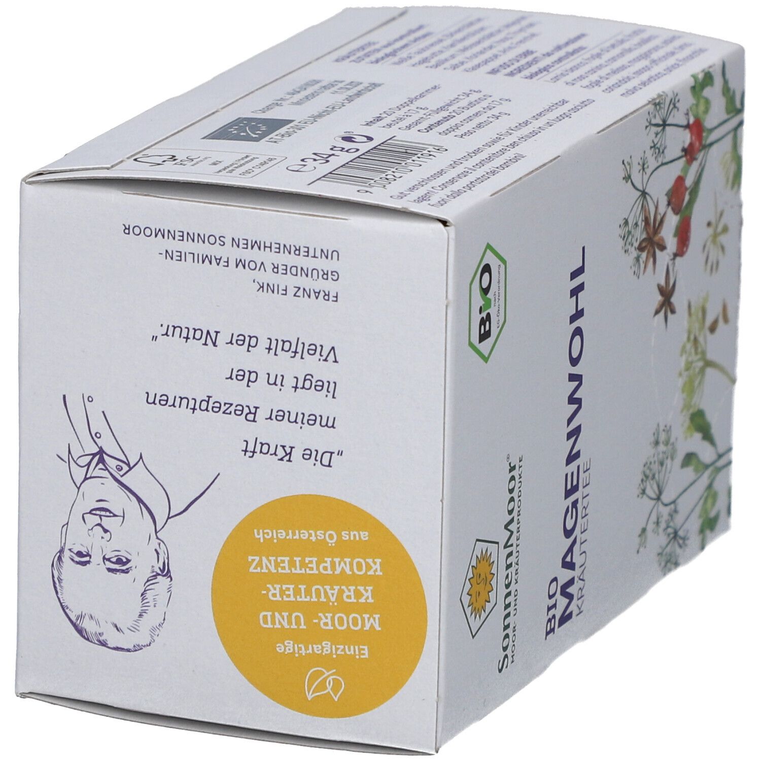 SonnenMoor Bio Magenwohl Kräutertee
