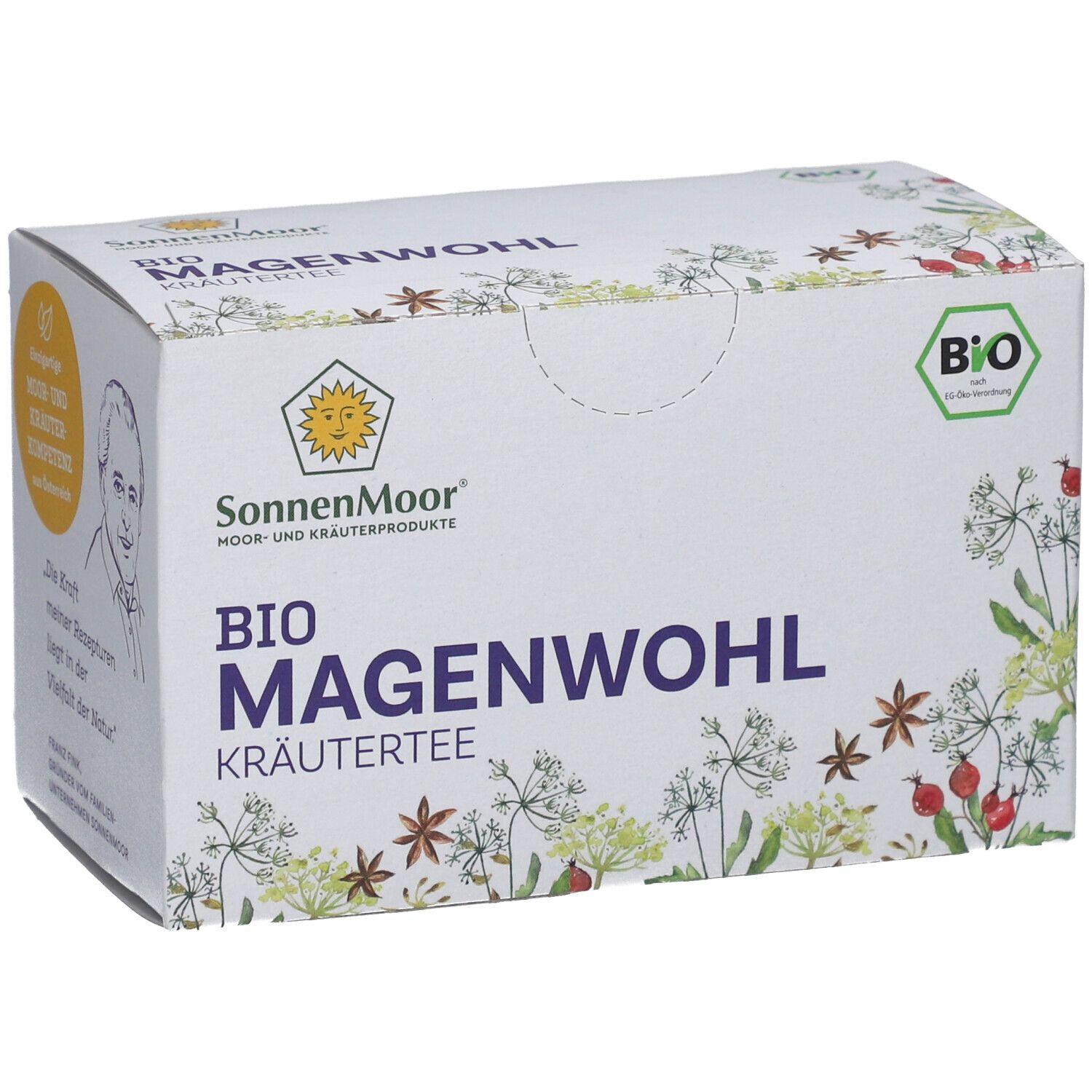 SonnenMoor Bio Magenwohl Kräutertee