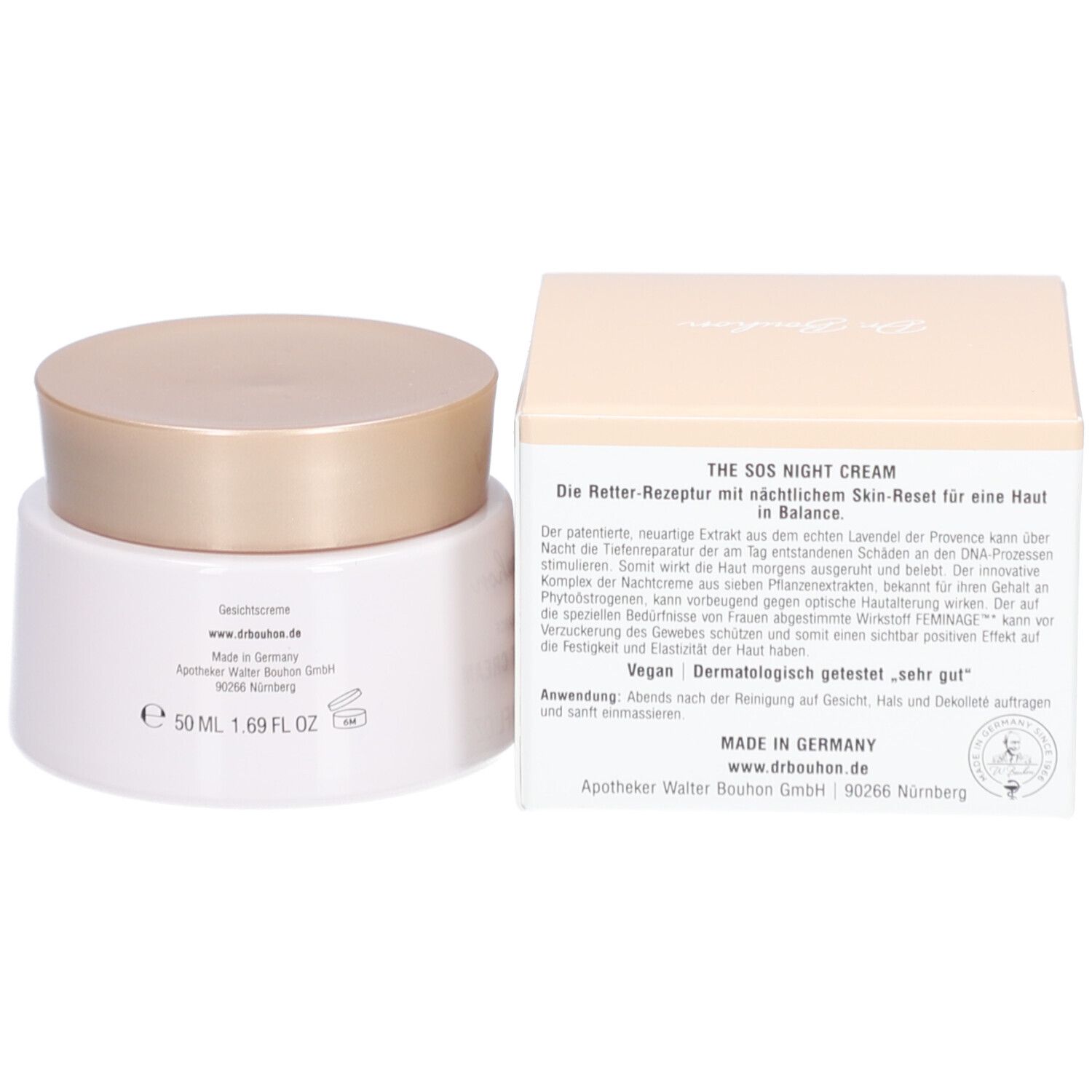 DR.BOUHON SOS Nachtcreme