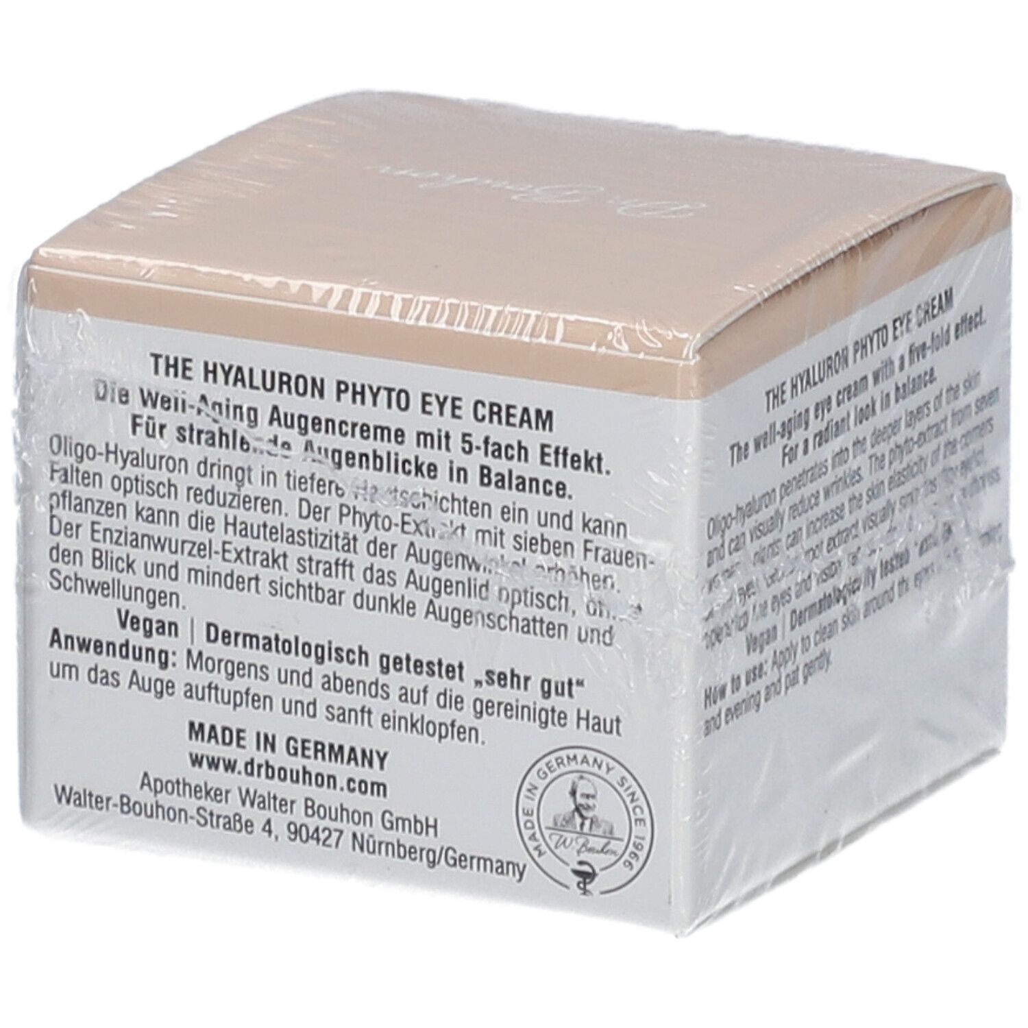 DR.BOUGON Die Hyaluron Phyto Augencreme