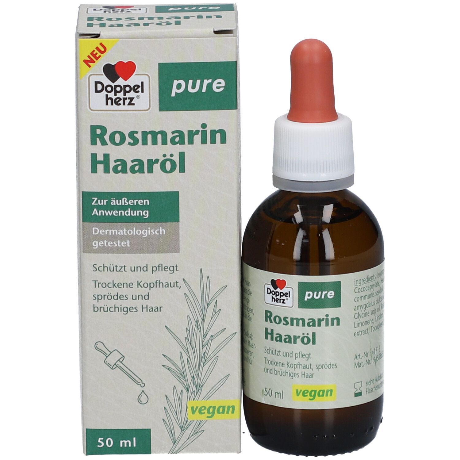 Doppelherz pure Rosmarin Haaröl
