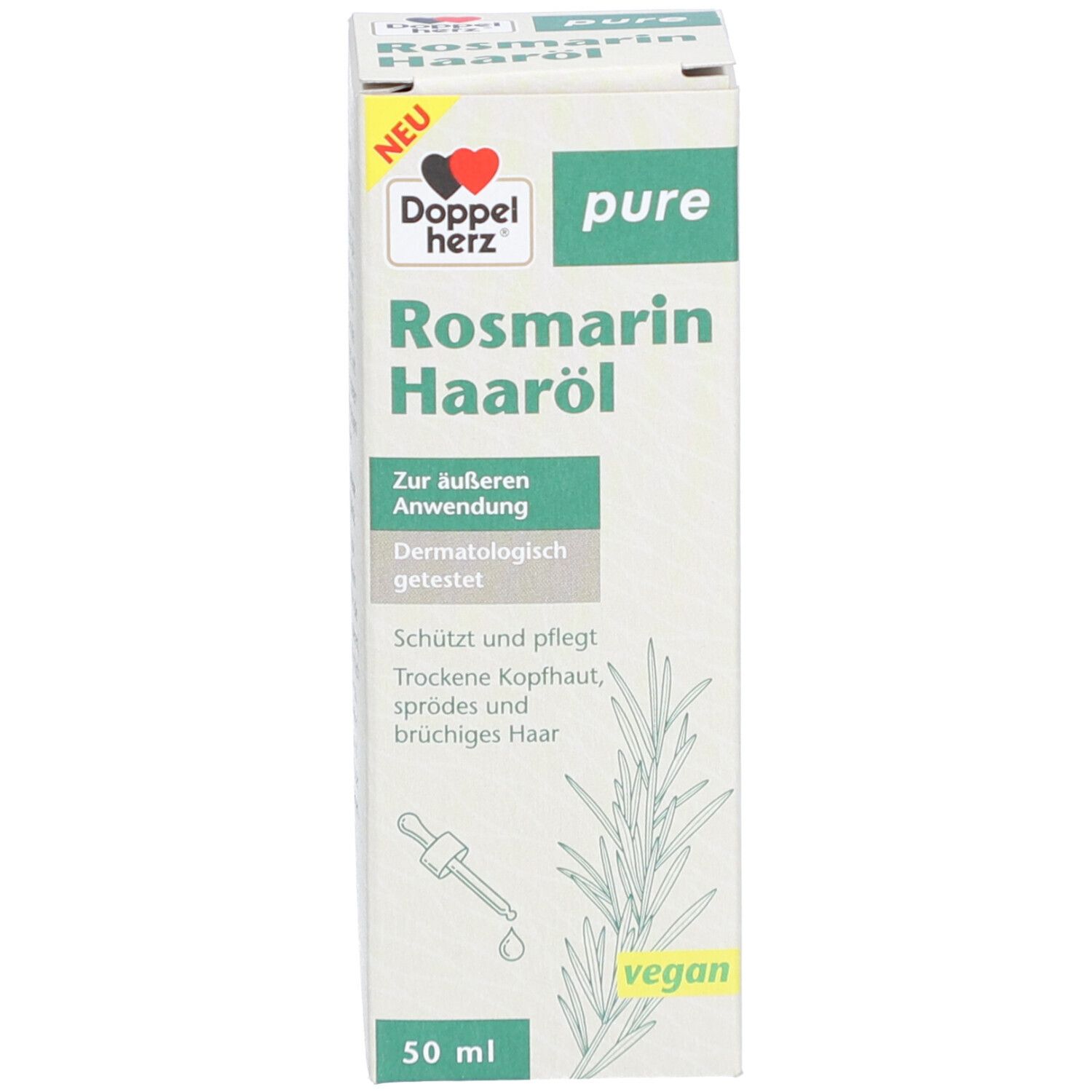 Doppelherz pure Rosmarin Haaröl