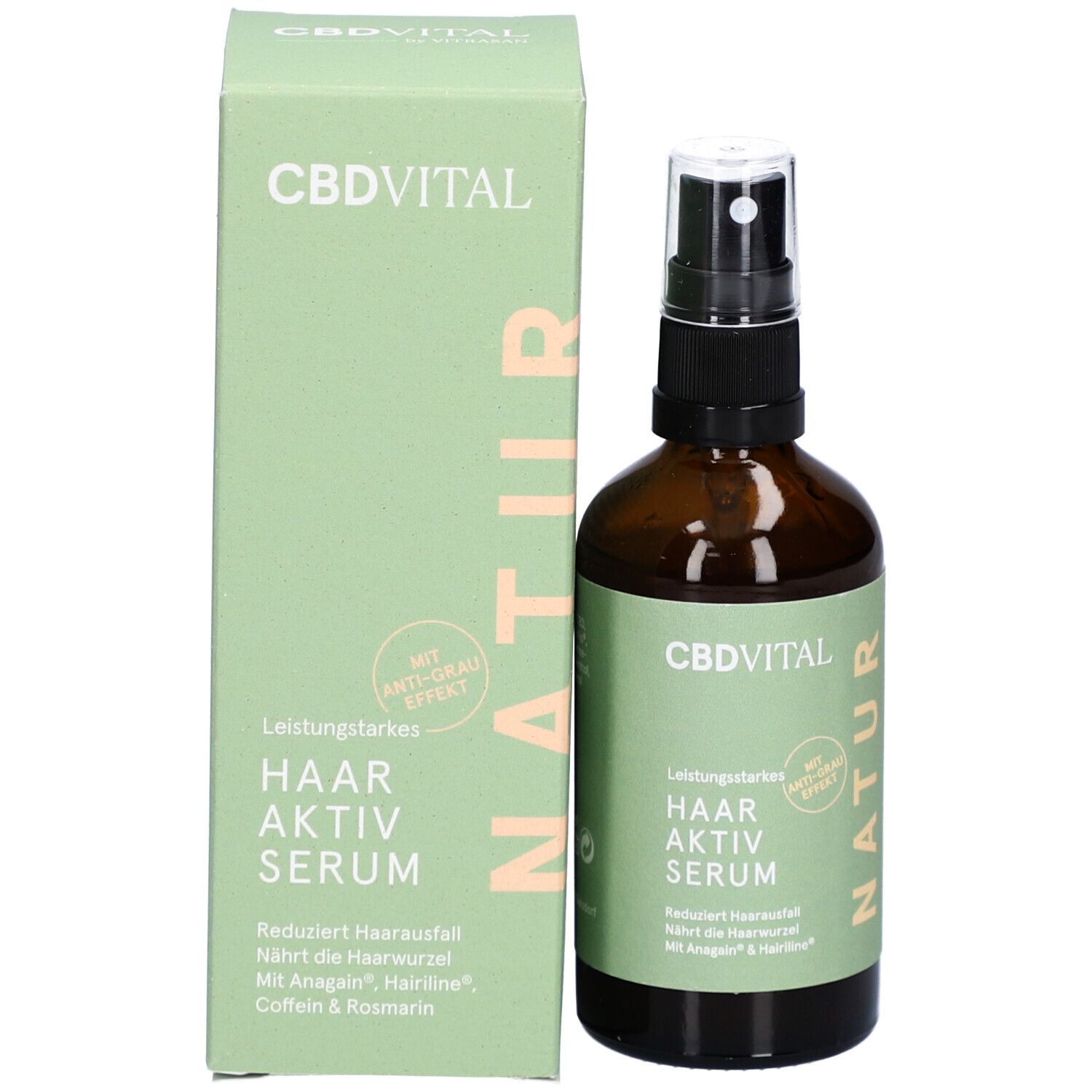 CBD VITAL Natur Haar Aktiv Serum