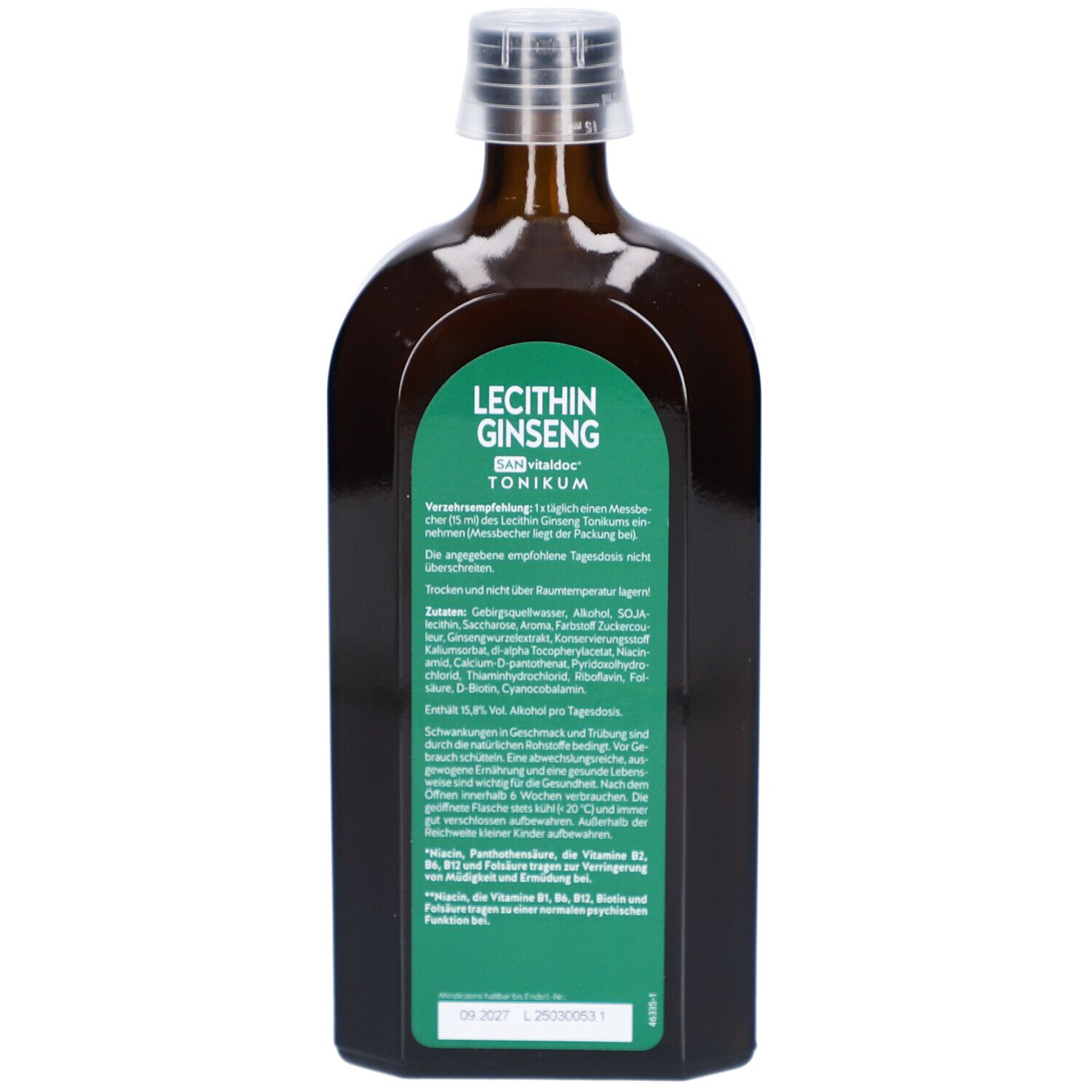 SANvitaldoc® Lecithin Ginseng Tonikum