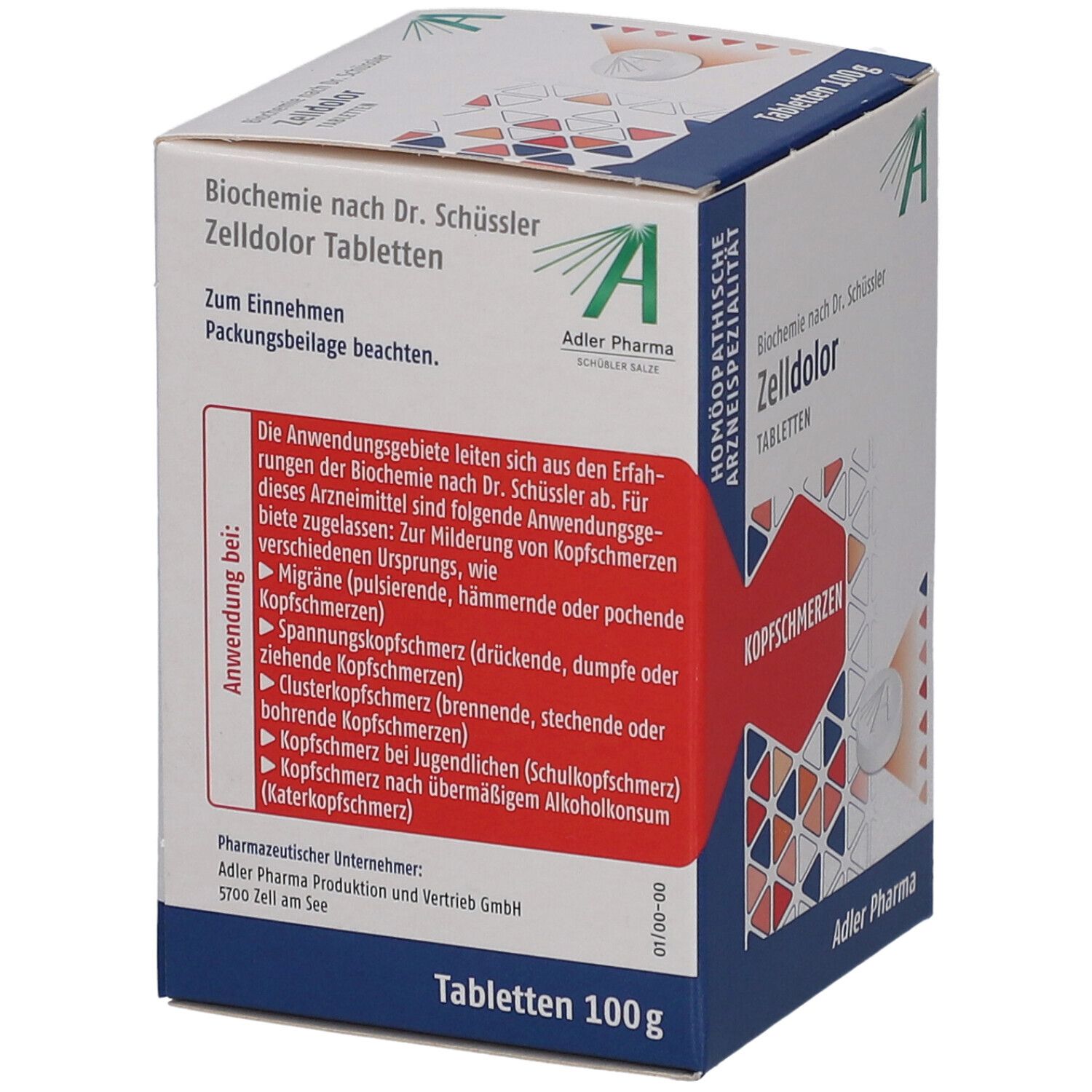 Adler Pharma® Zelldolor Tabletten