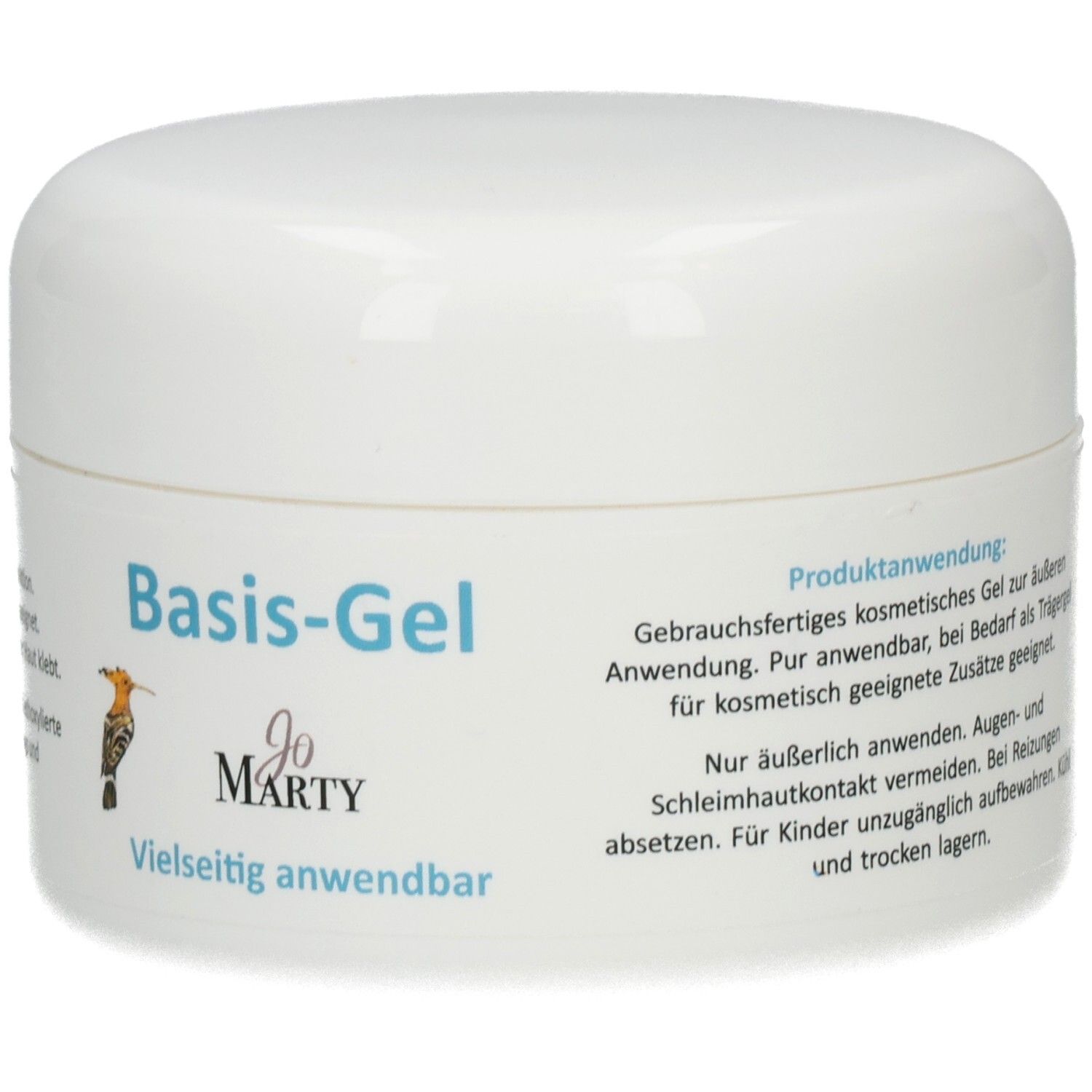Basis-Gel: Gebrauchfertiges kosmetisches Gel zur äußeren Anwendung.