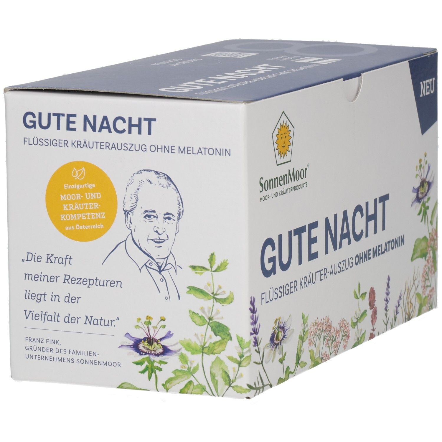 SonnenMoor® Gute Nacht Flüssiger Kräuter-Auszug ohne Melatonin 800 ml