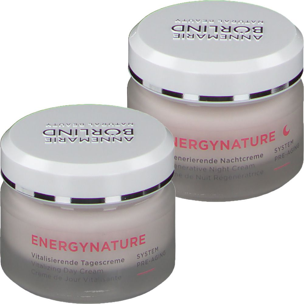BÖRLIND ENERGYNATURE SYSTEM PRE-AGING Vitalisierende Tagescreme 50 ml + Regenerierende Nachtcreme 50 ml