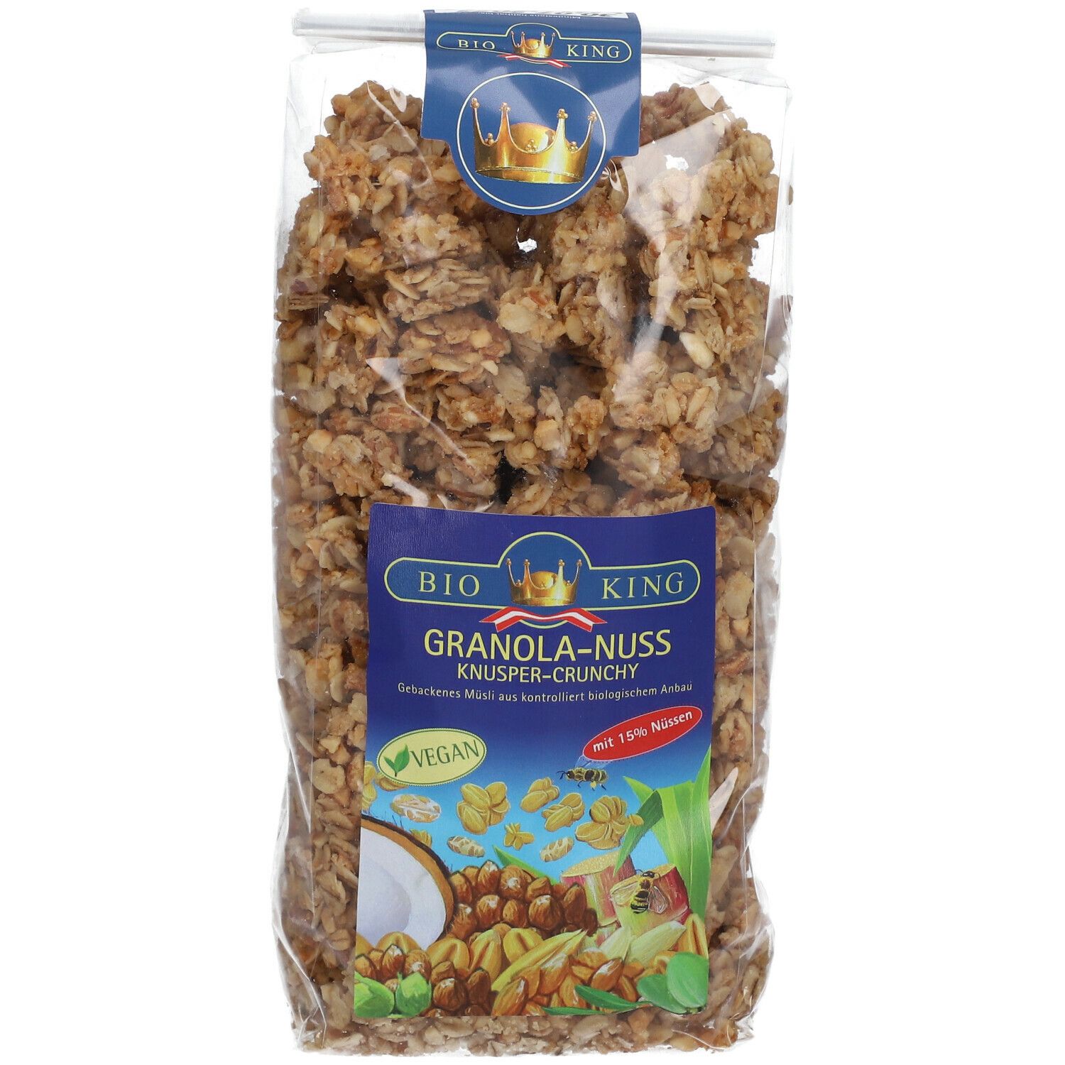 BIO KING GRANOLA NUSS KNUSPER CRUNCHY 375 g Shop Apotheke