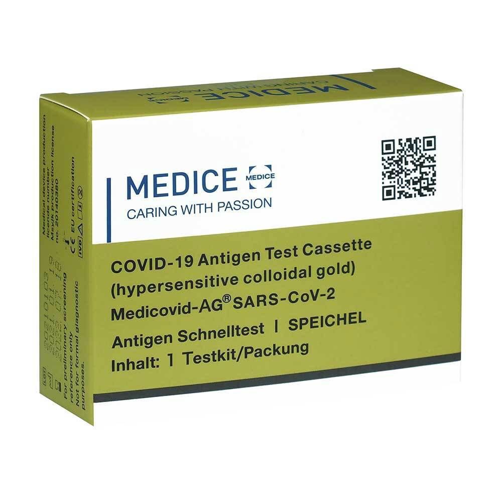 Medicovid-AG Corona Antigen Schnelltest Speichel