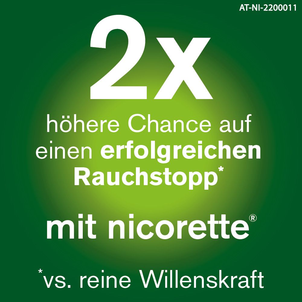 nicorette® Kaugummi icemint 2mg - Jetzt 10% sparen mit dem Code „nicorette10“