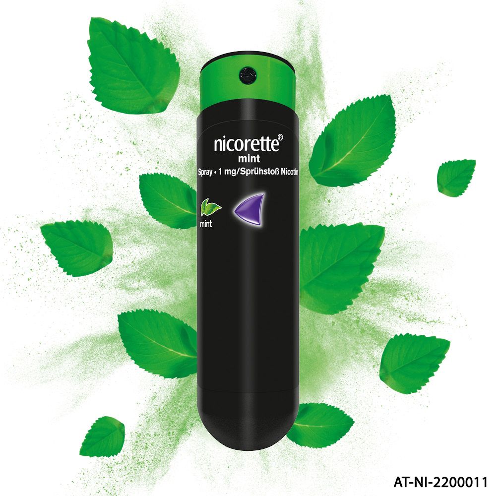 nicorette® Mint Spray Set, 1mg/Sprühstoß