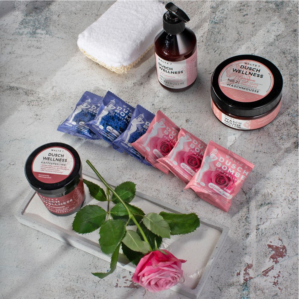 WALTZ 7 Duschwellness-Geschenkset Hammam