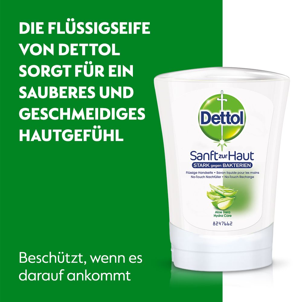 Dettol No Touch Recharge Aloe Vera 250 ml - Redcare Pharmacie