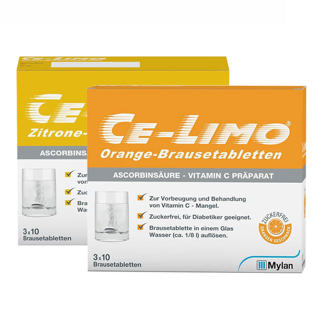 Ce-Limo® Orangen & Zitronen Brausetabletten