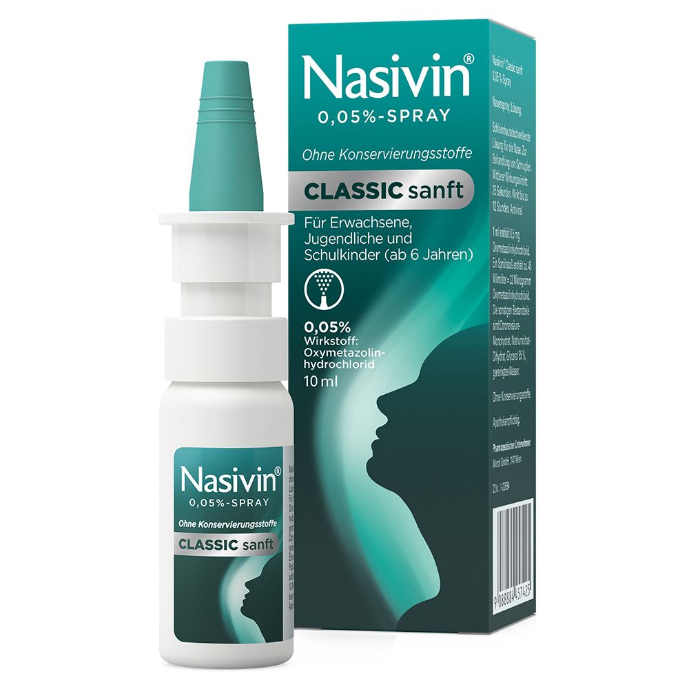 Nasivin® Classic Sanft 0,05% Nasenspray