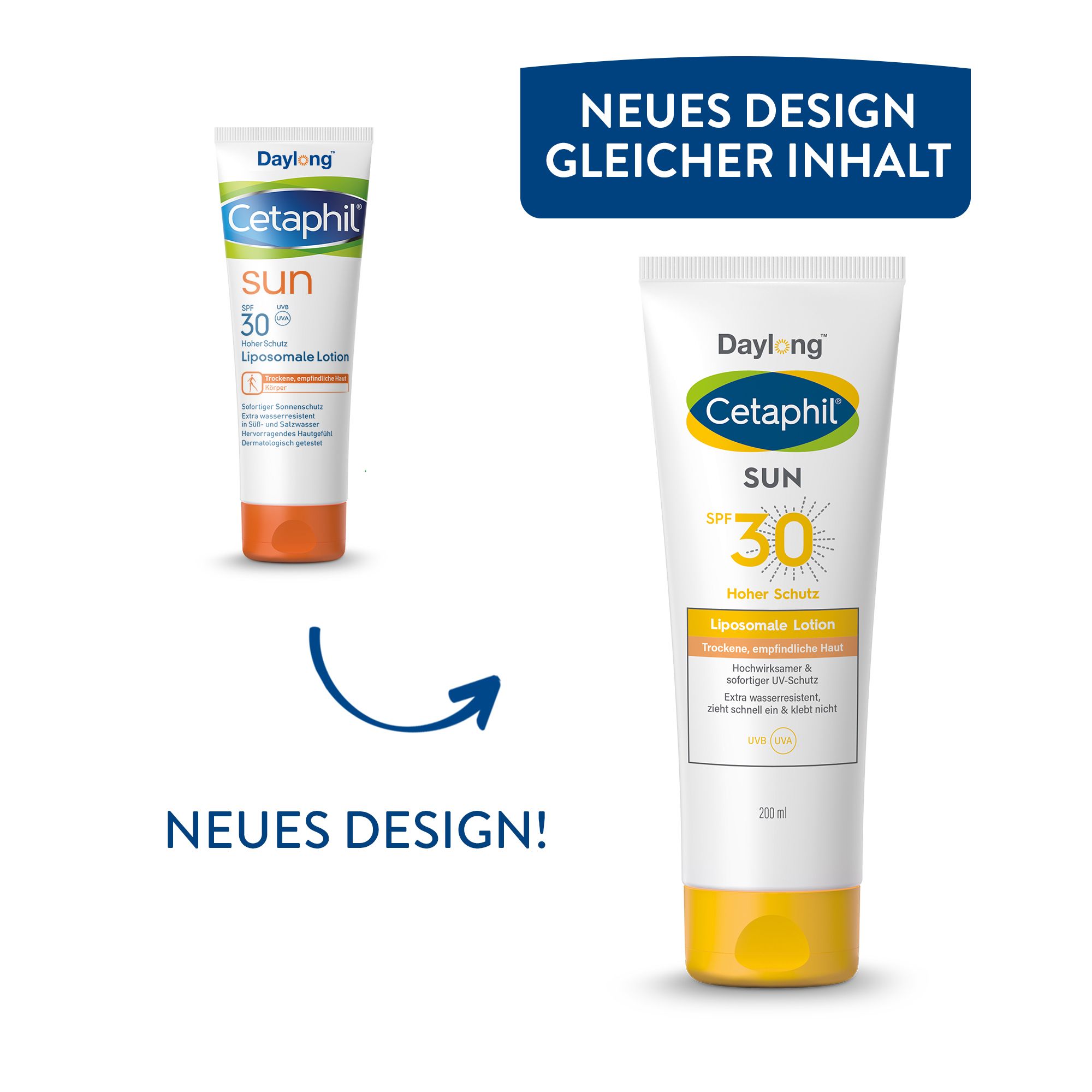 CETAPHIL SUN Liposomale Lotion SPF 30 Feuchtigkeitsspendende Sonnenschutzlotion