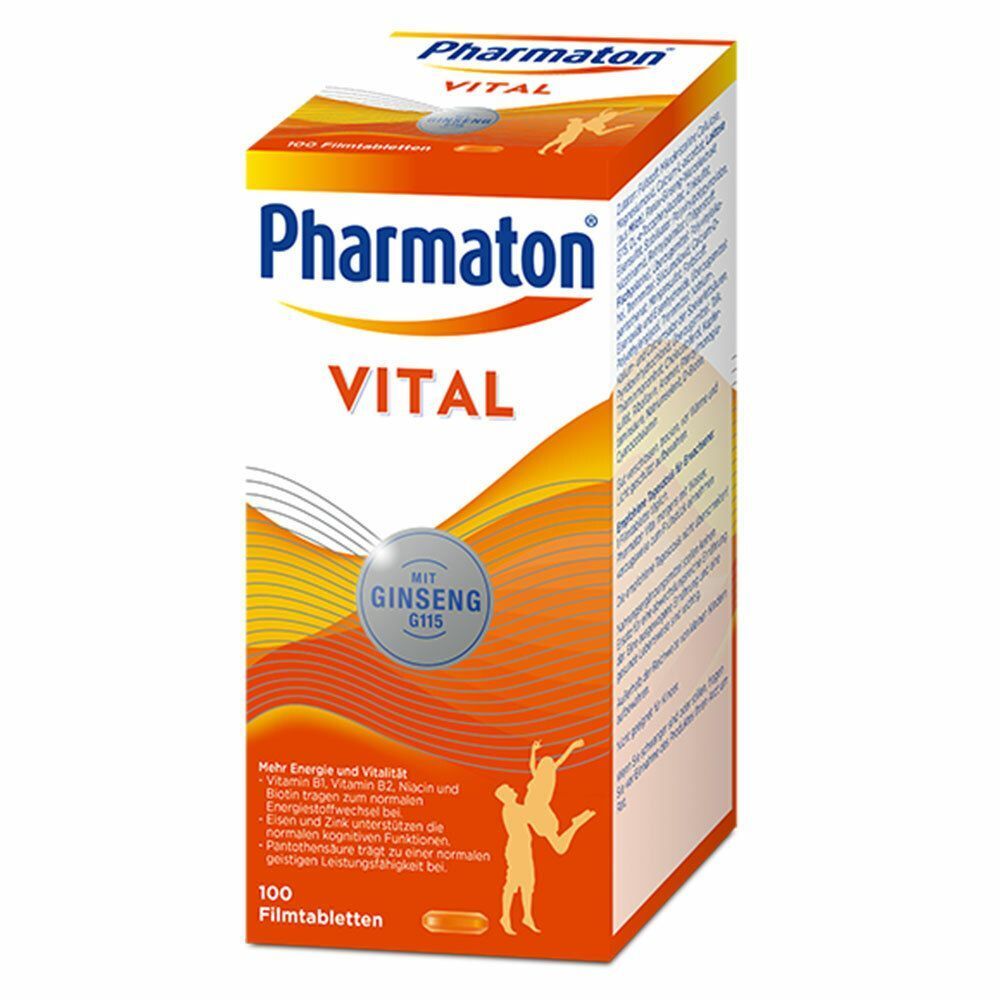 Pharmaton® Vital mit Vitaminen und Mineralstoffen zur Stärkung der Immunabwehr