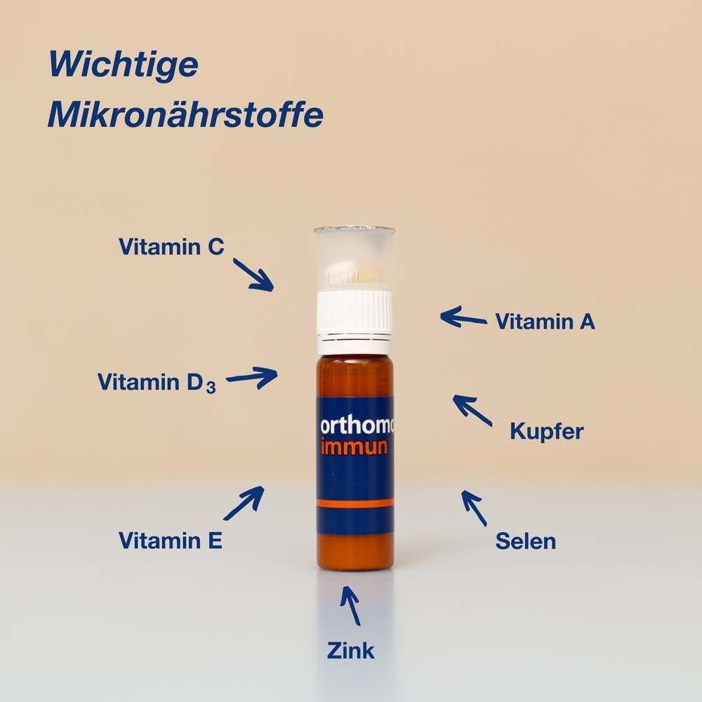 Orthomol Immun Trinkfläschchen/Tabletten
