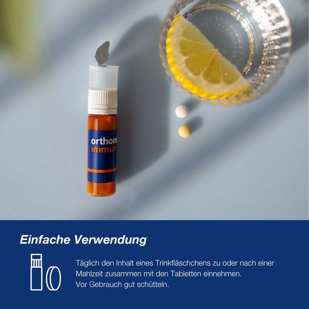 Orthomol Immun Trinkfläschchen/Tabletten