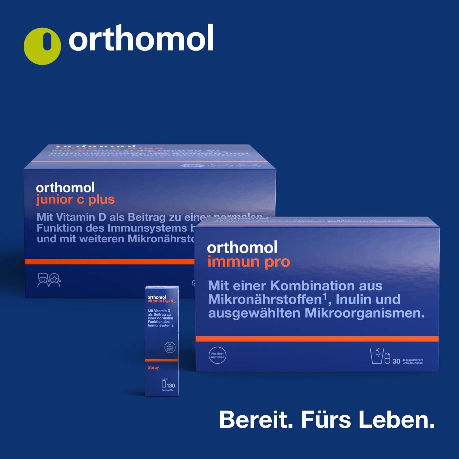 Orthomol Immun Trinkfläschchen/Tabletten
