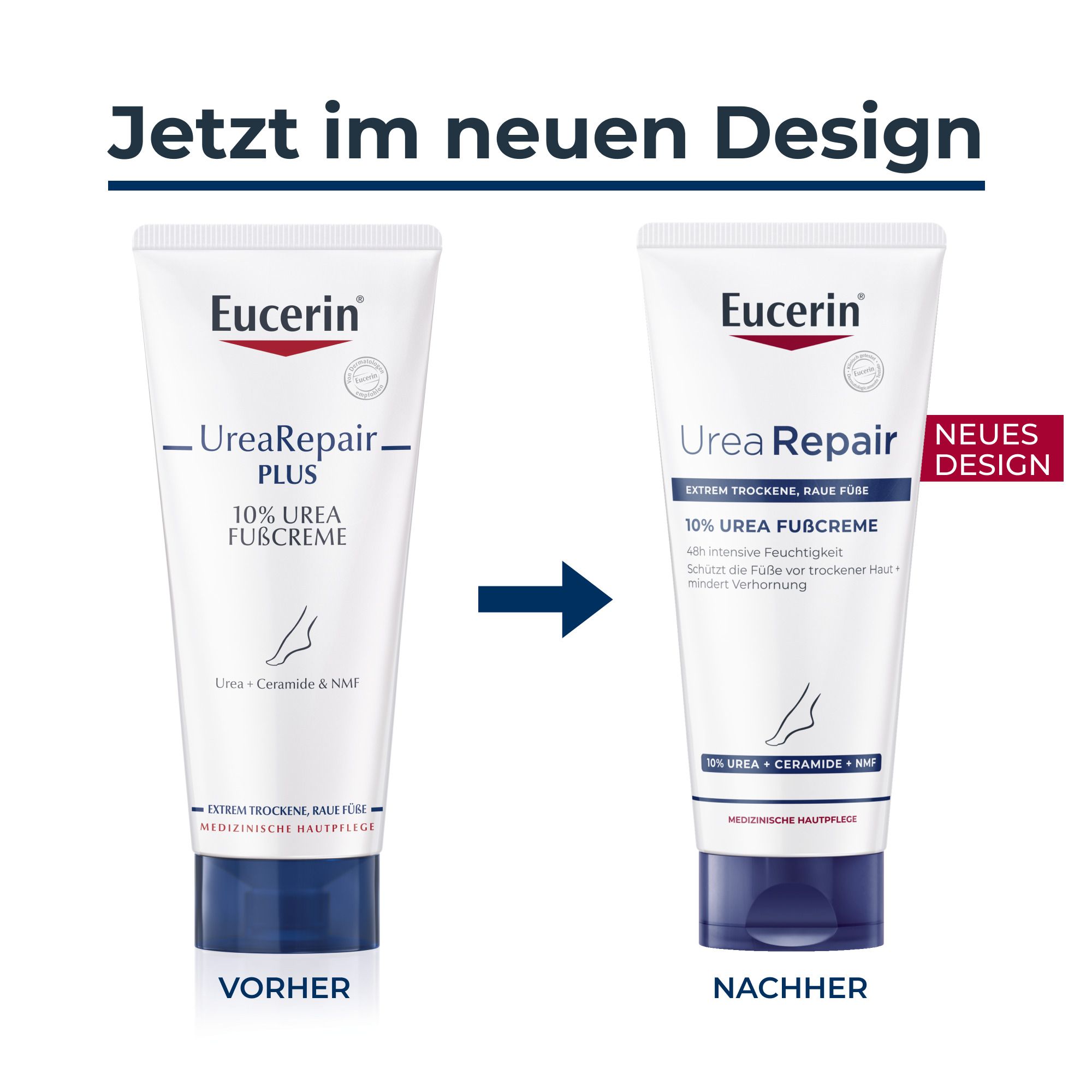 Eucerin® UreaRepair PLUS Fußcreme 10 %