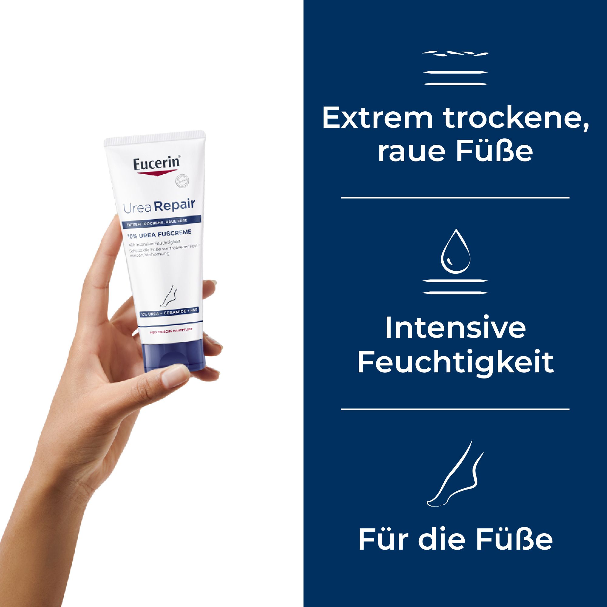 Eucerin® UreaRepair PLUS Fußcreme 10 %