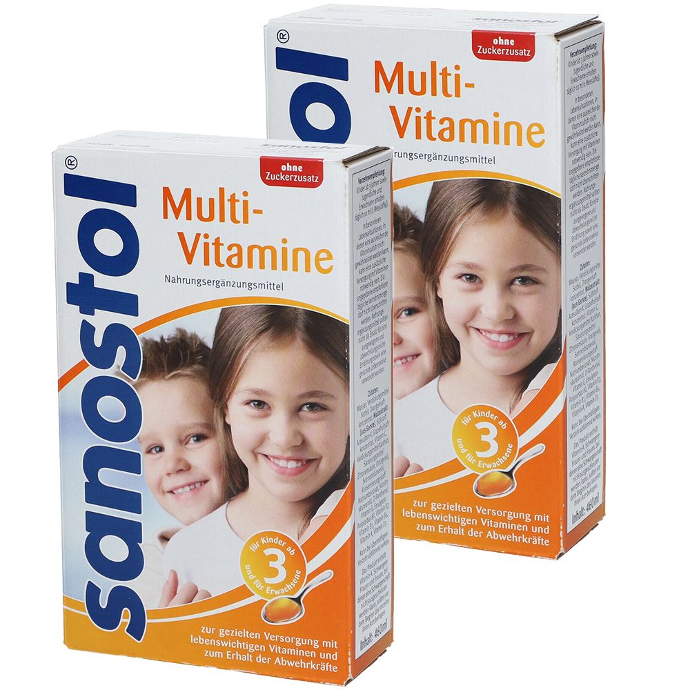 Sanostol® Multivitamin Saft zuckerfrei