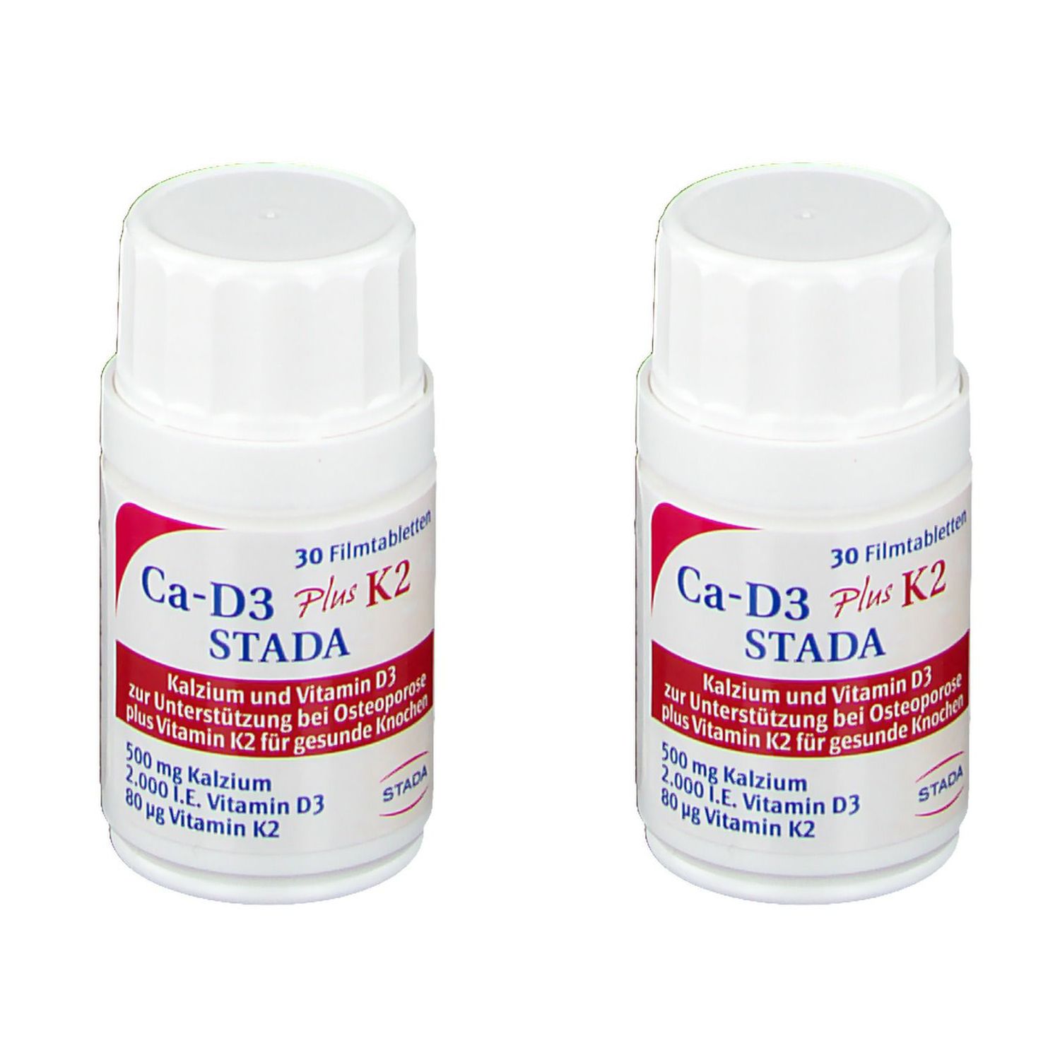 Ca-D3 Plus K2 STADA Kalzium, Vitamin D3, Vitamin K2
