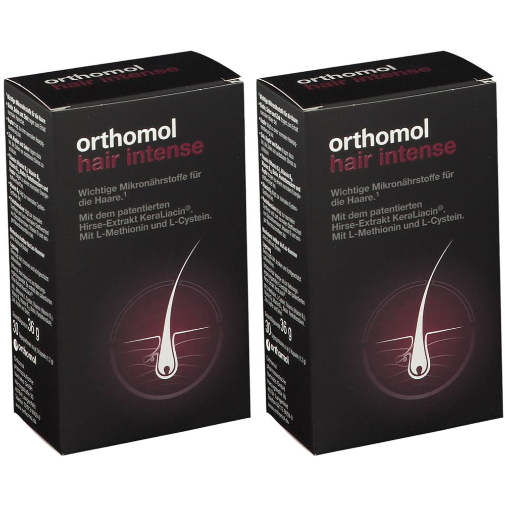 orthomol Hair Intense 2x60 St - Shop Apotheke