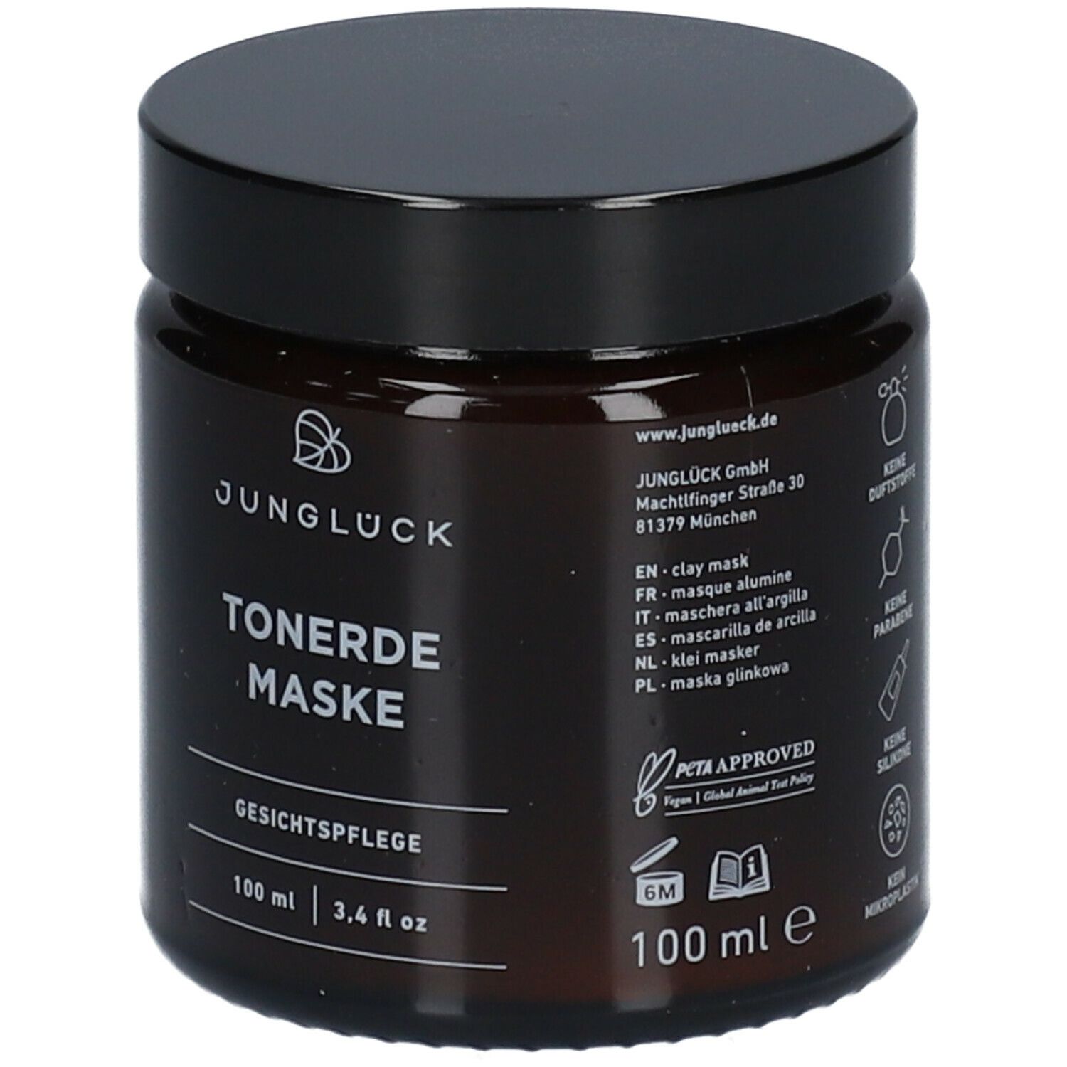 JUNGLÜCK TONERDE MASKE