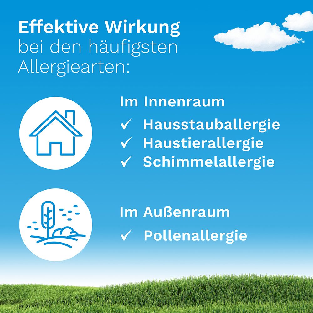 CLARITYN® Tabletten zur Linderung von Allergiesymptomen wie Heuschnupfen und Juckreiz