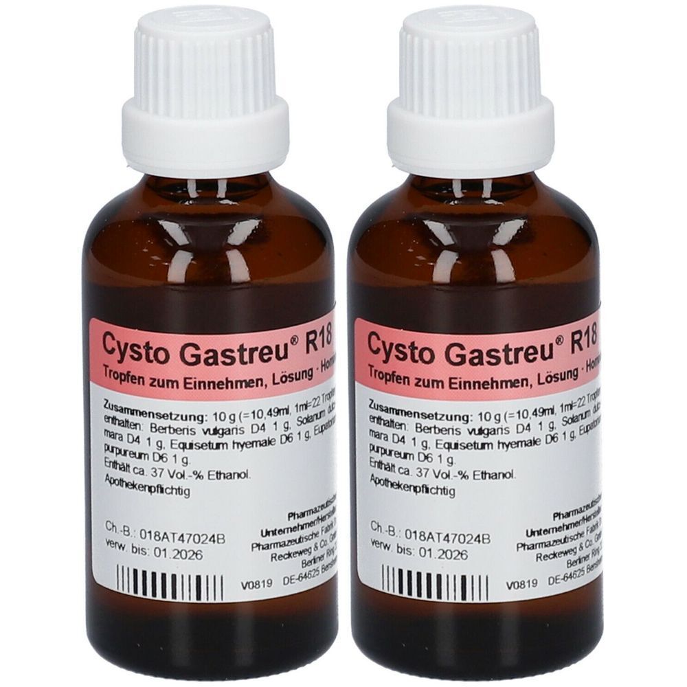 Dr. Reckeweg® Cysto-Gastreu® R18